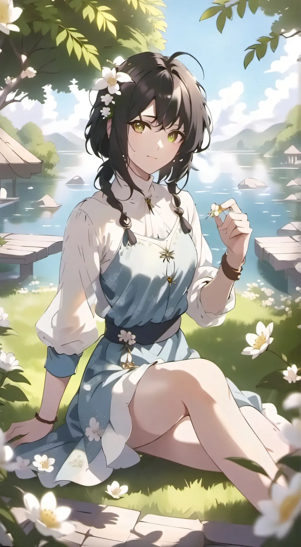 ai character: maria luiza background