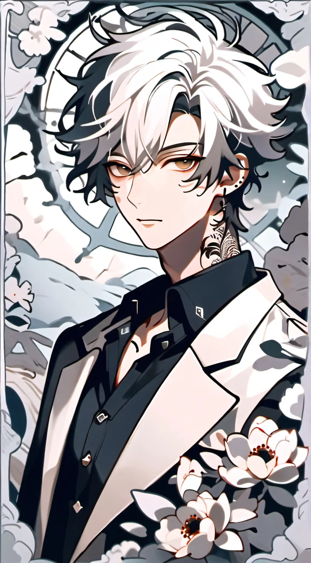 ai character: leo? background