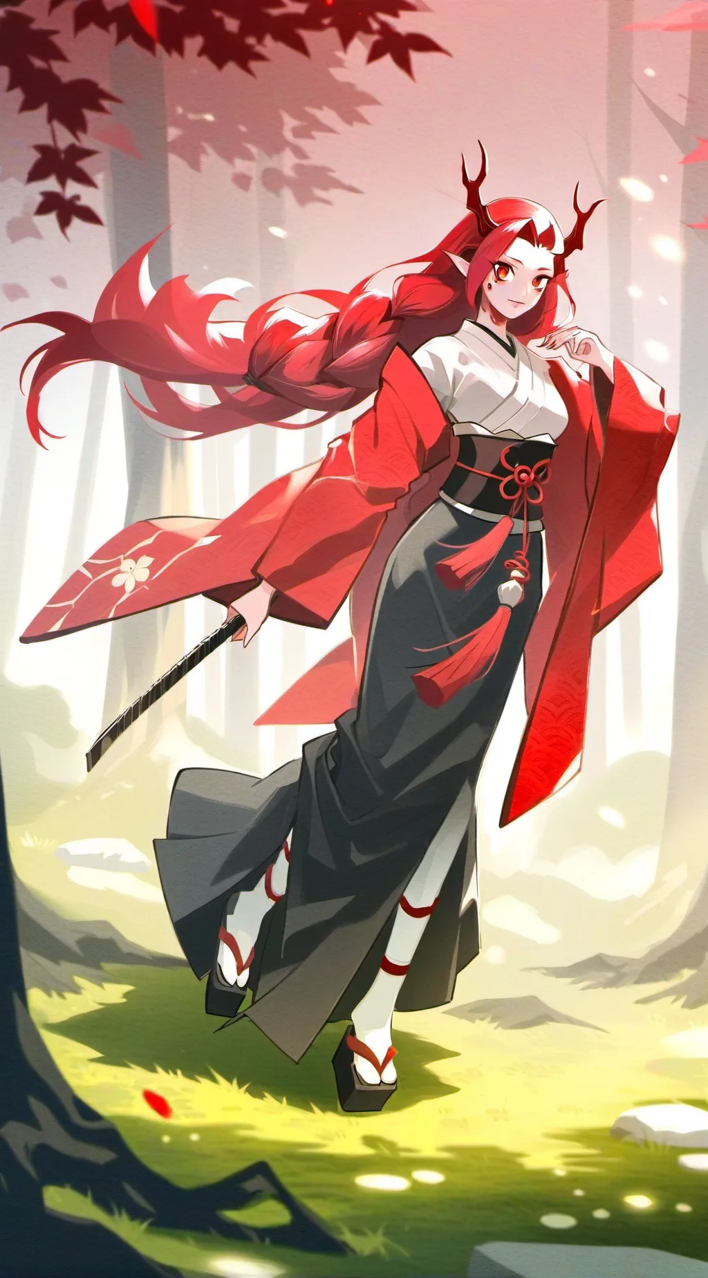 ai character: Damian  background