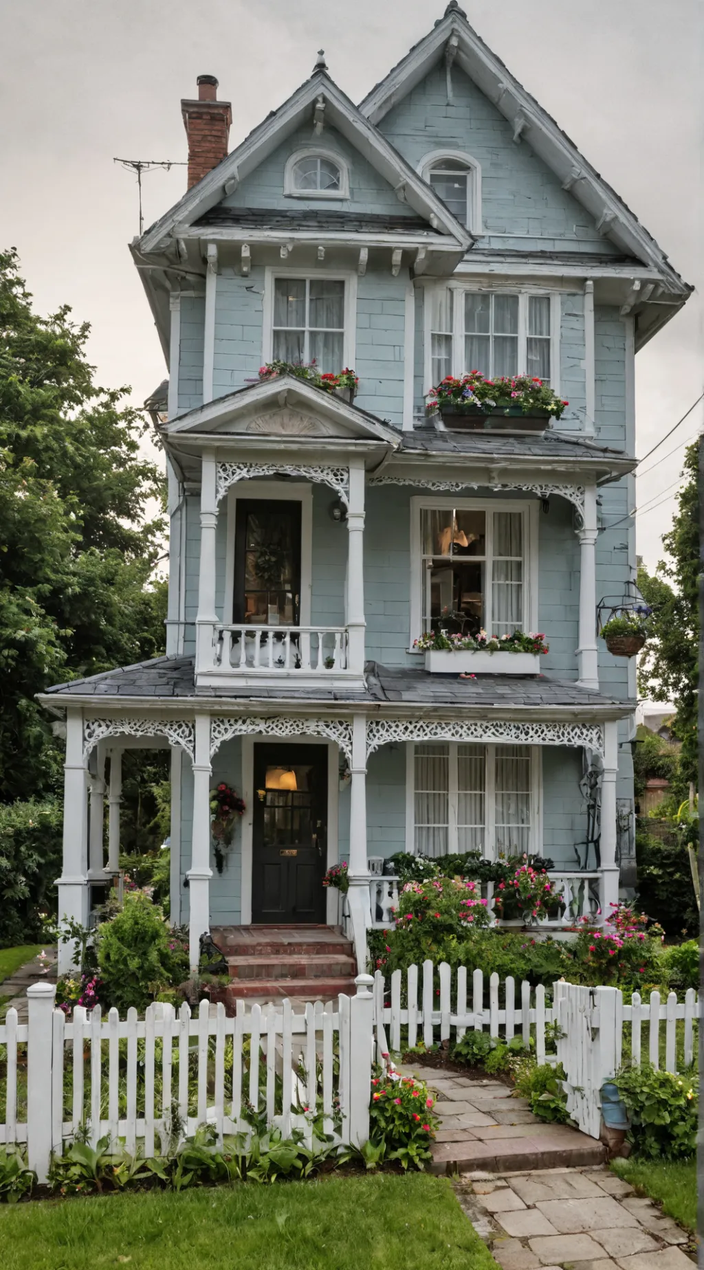 ai character: Living group part2 background