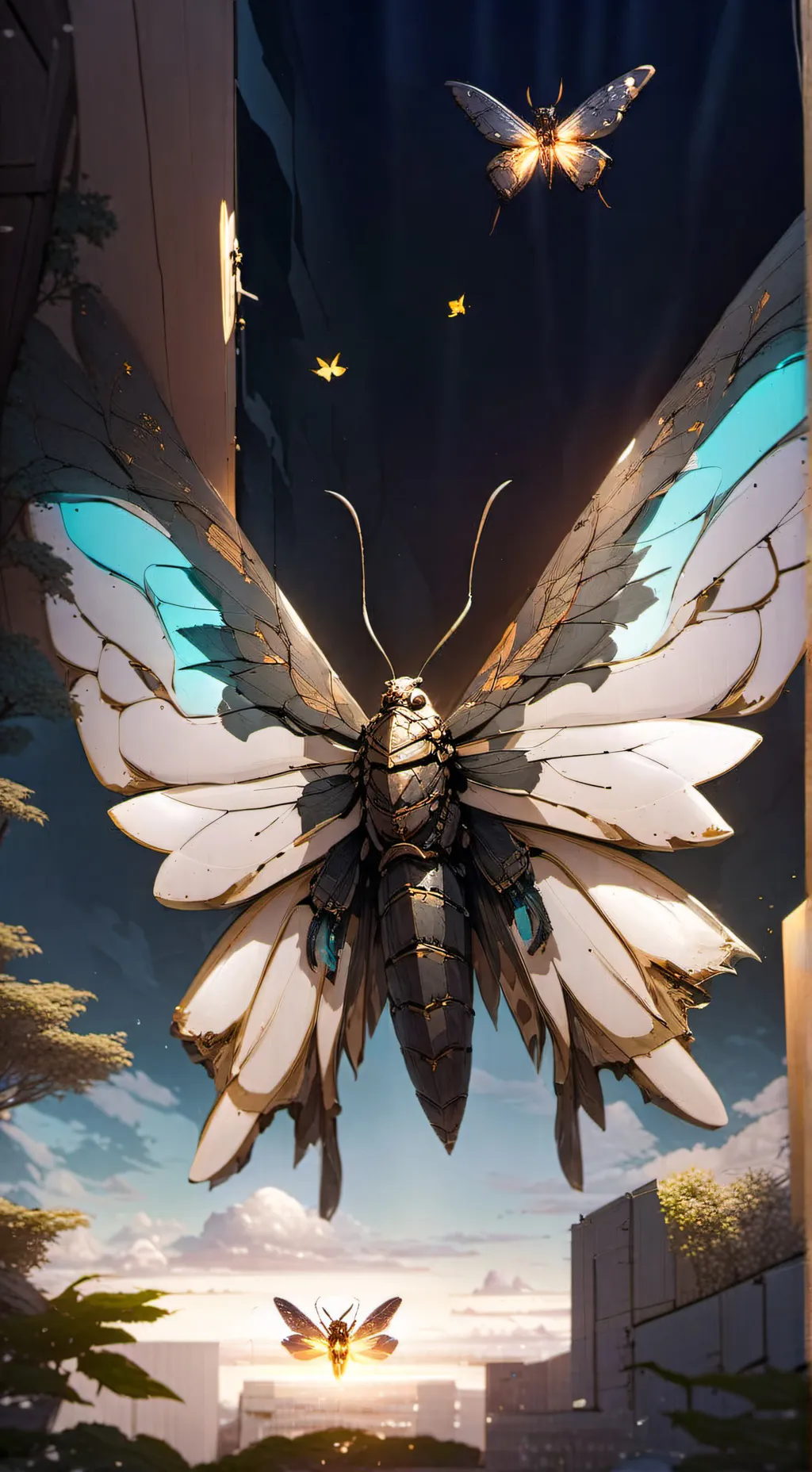 ai character: Mothra background