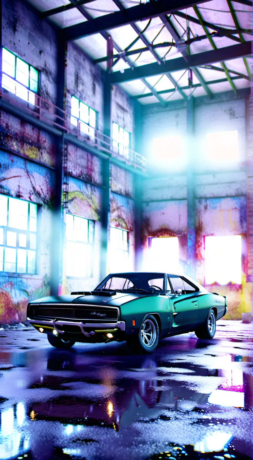 ai character: scp car background