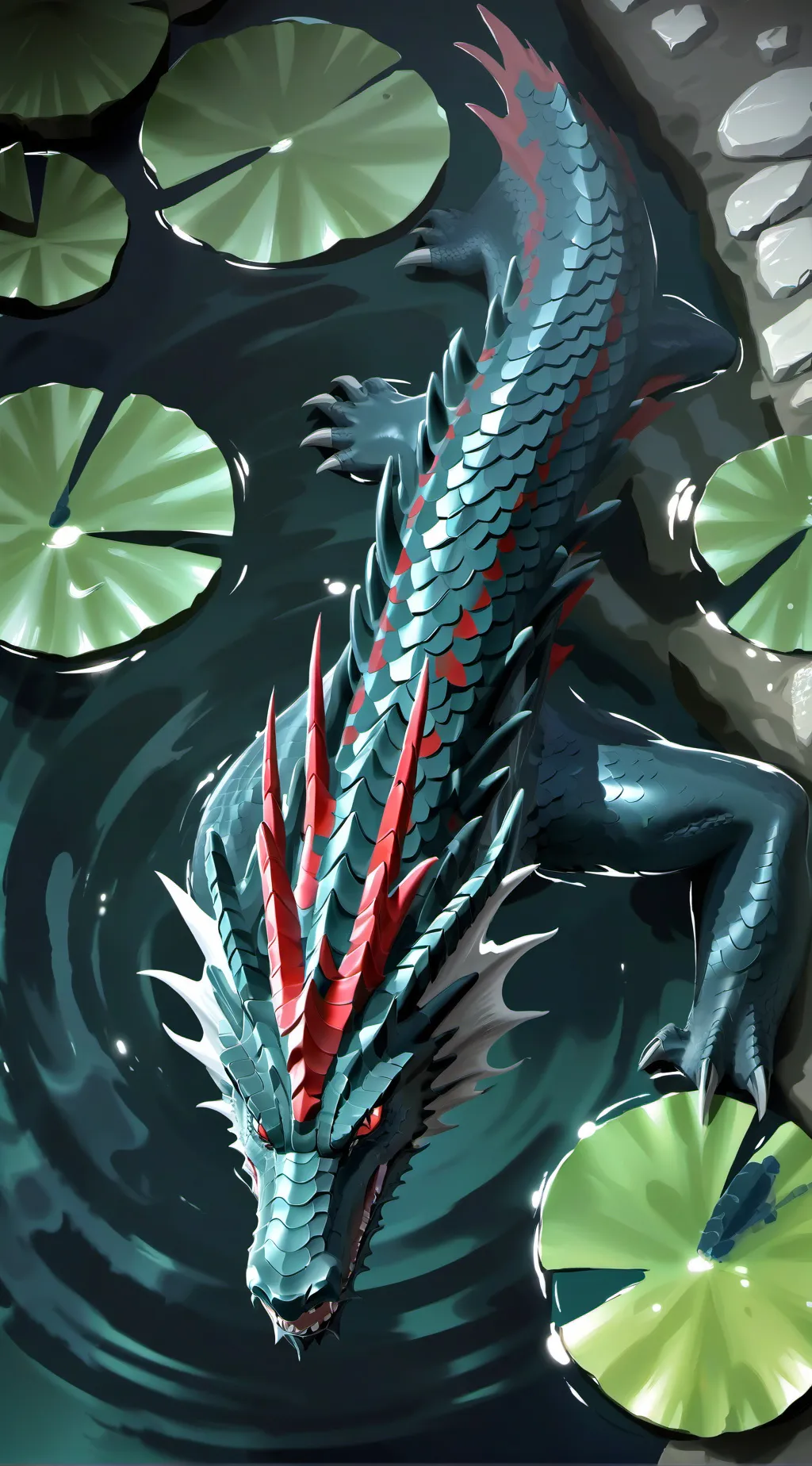 ai character: Chris & the jungle background