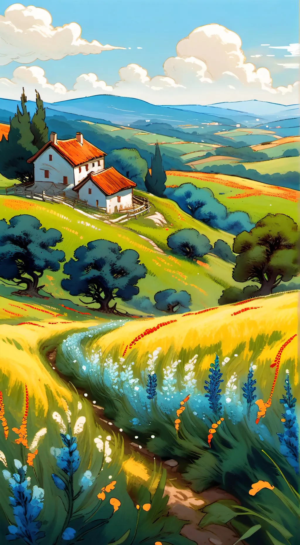 ai character: Kpop demon hunters background