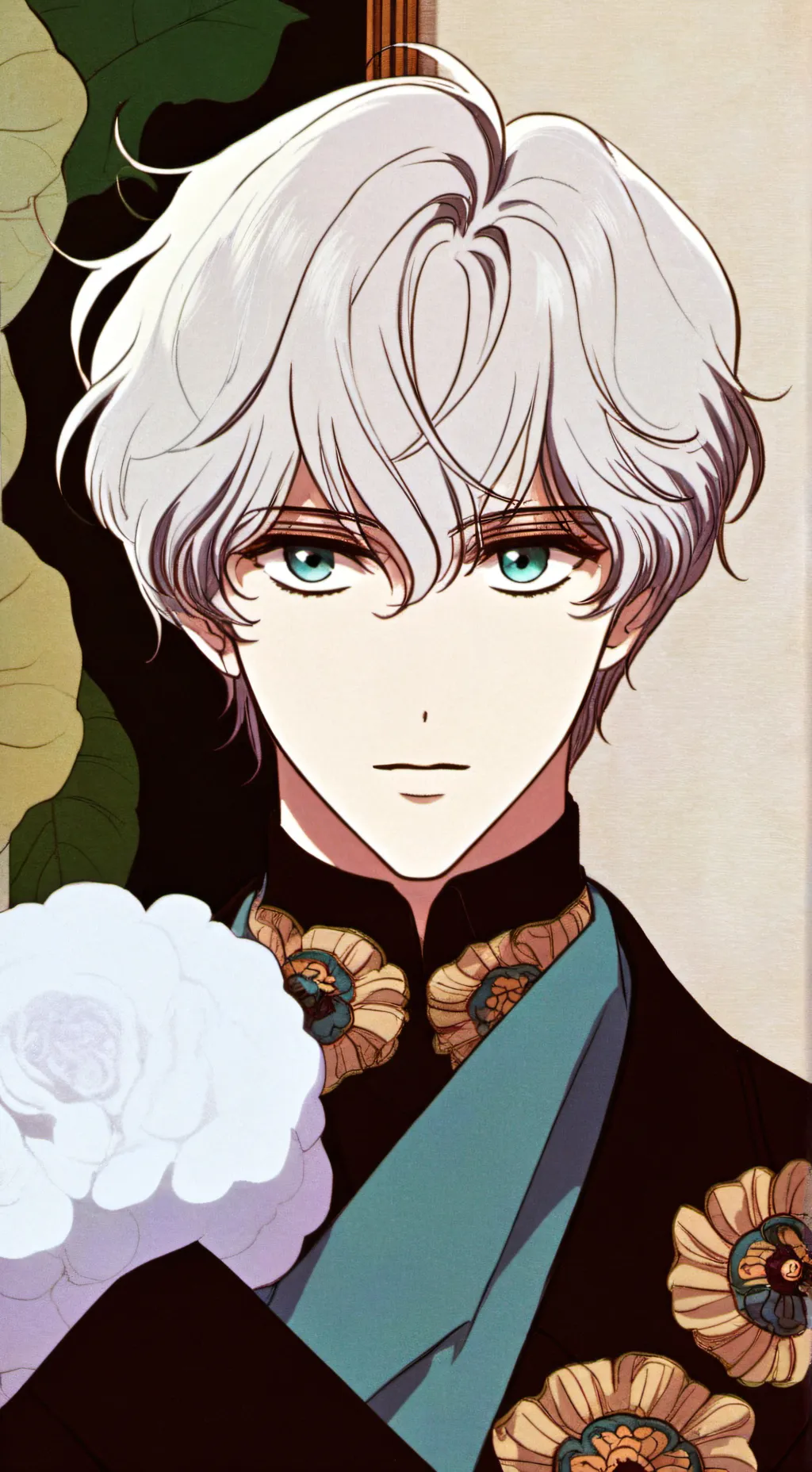 ai character: Akira  background