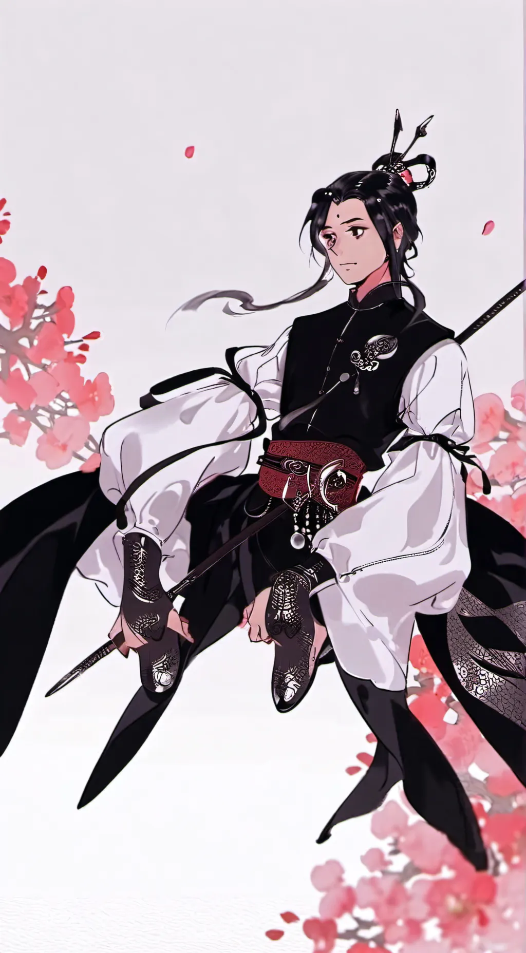 ai character: mha chambre  background