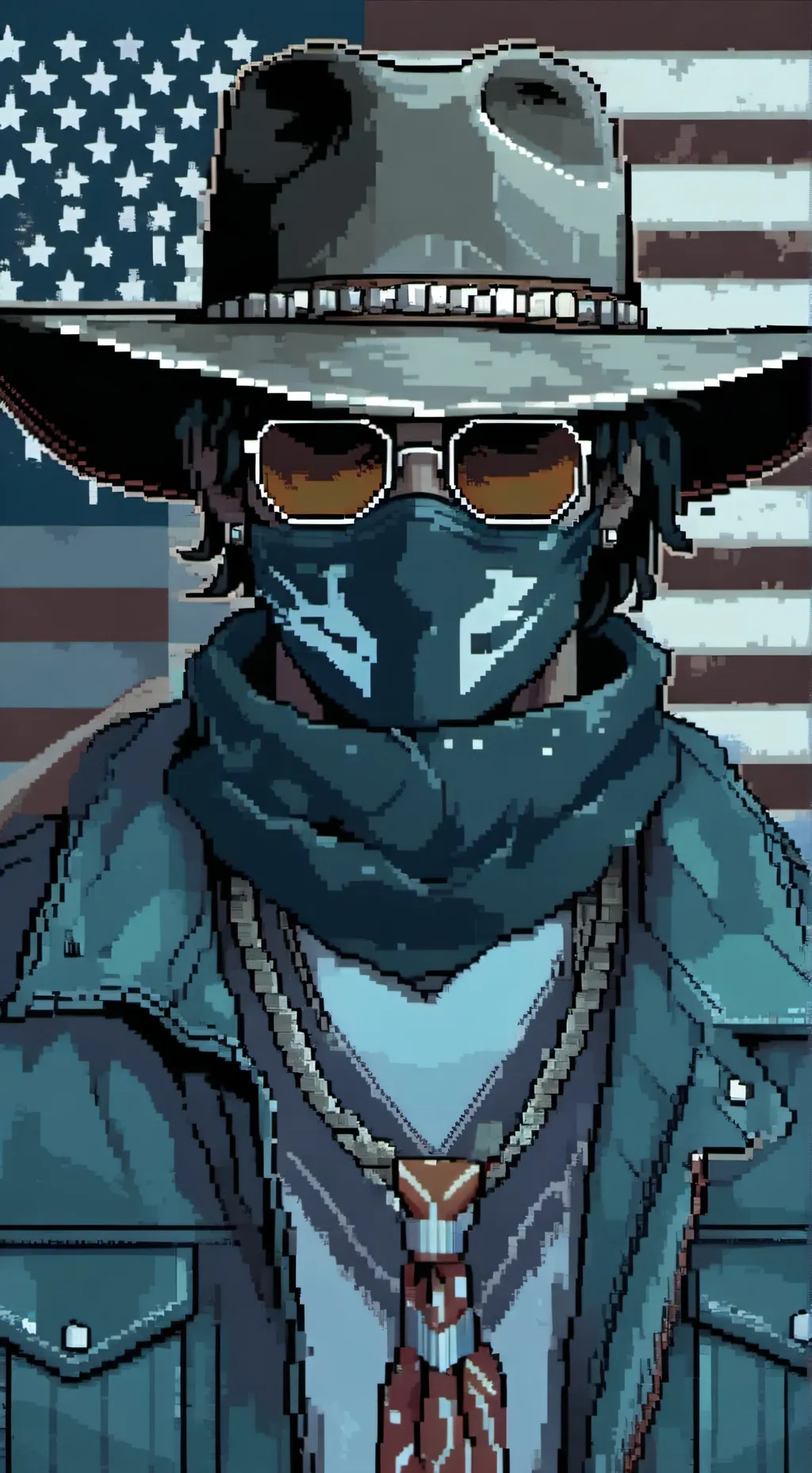 ai character: The Lone Ranger background