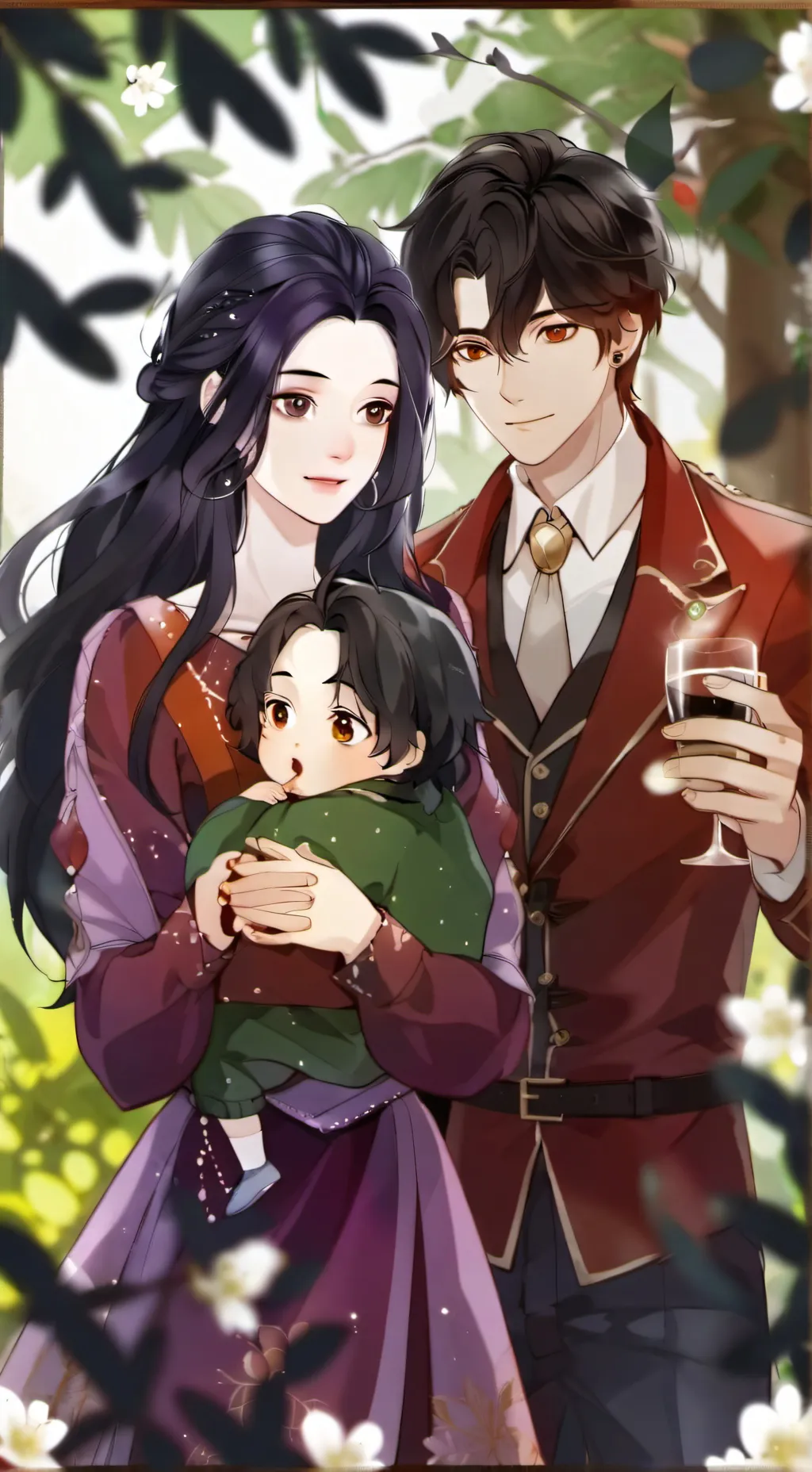 ai character: you're family background