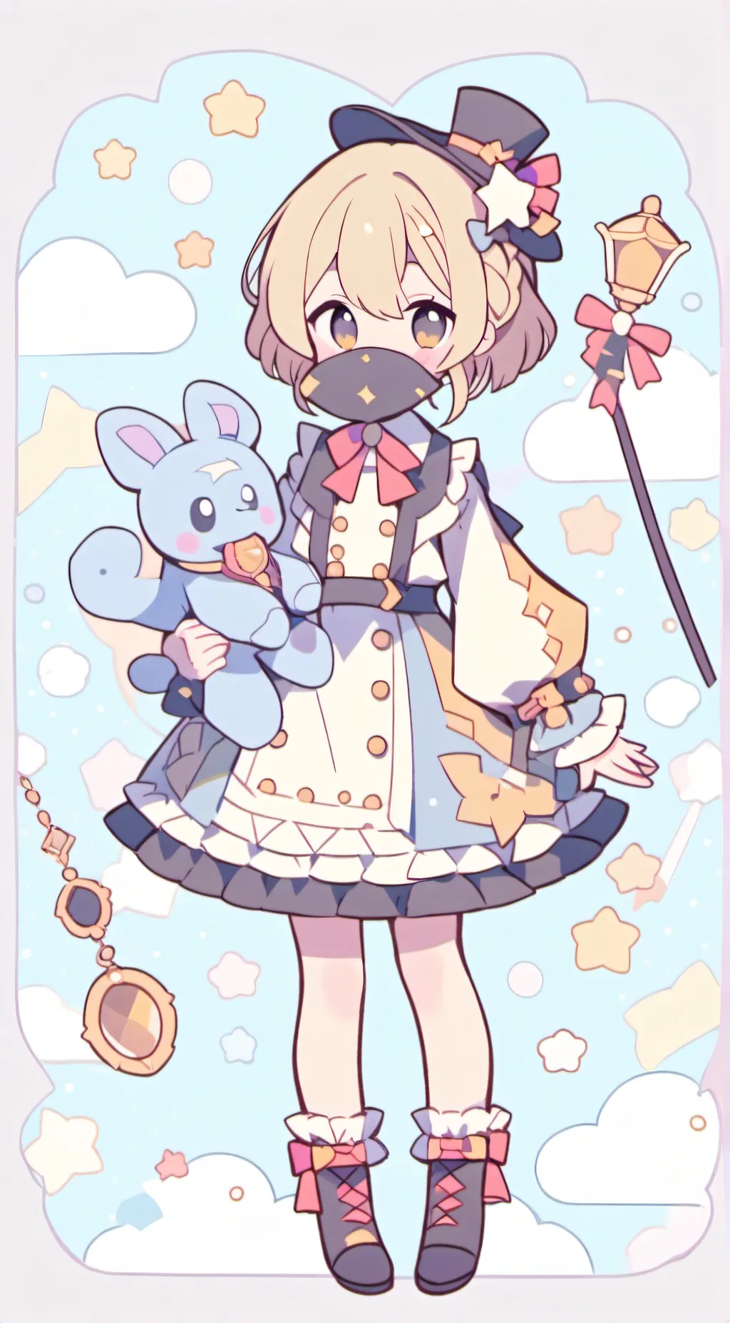 ai character: Toby x Mary background