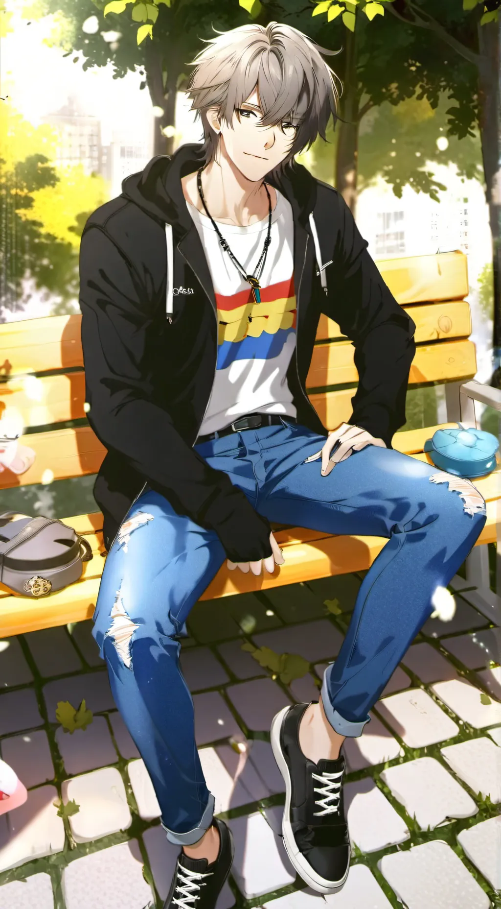 ai character: Aaron background