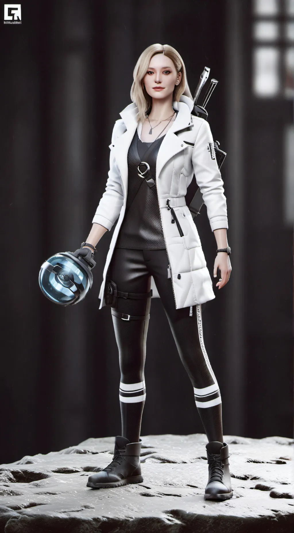 ai character: elsa background