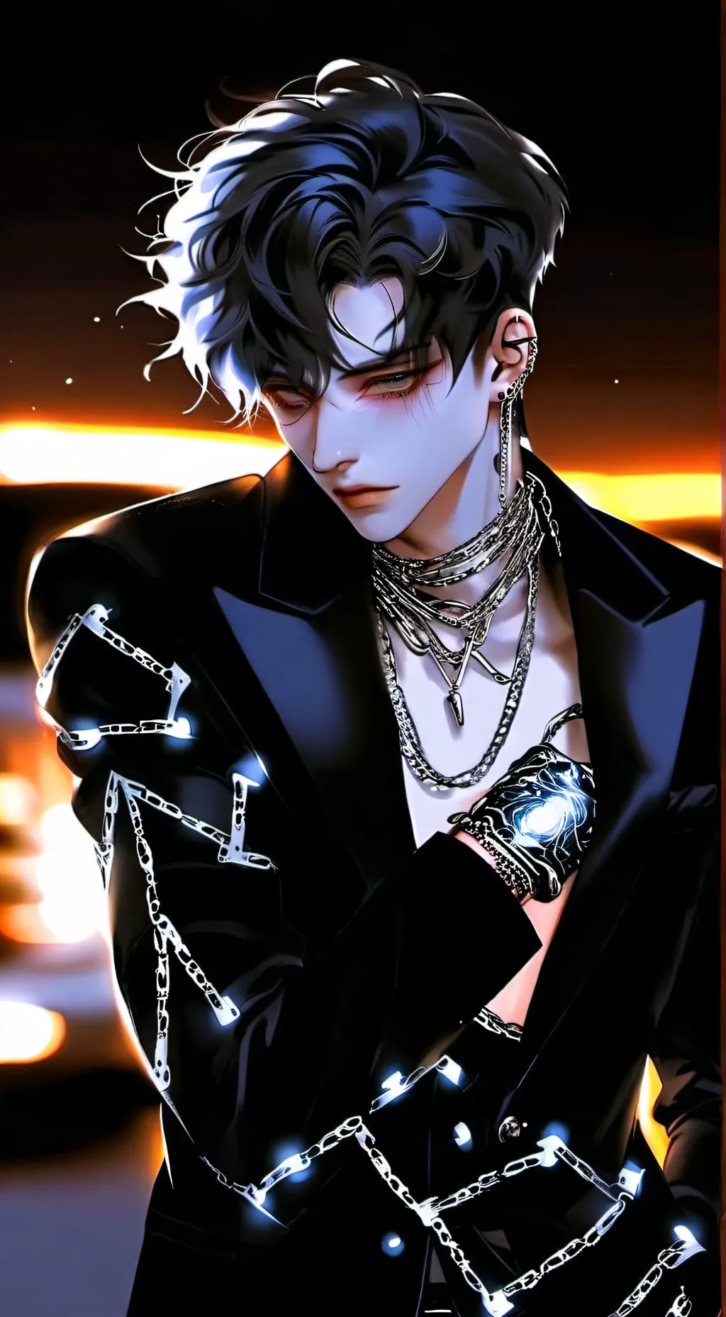 ai character: Alexander! •|π|•  background