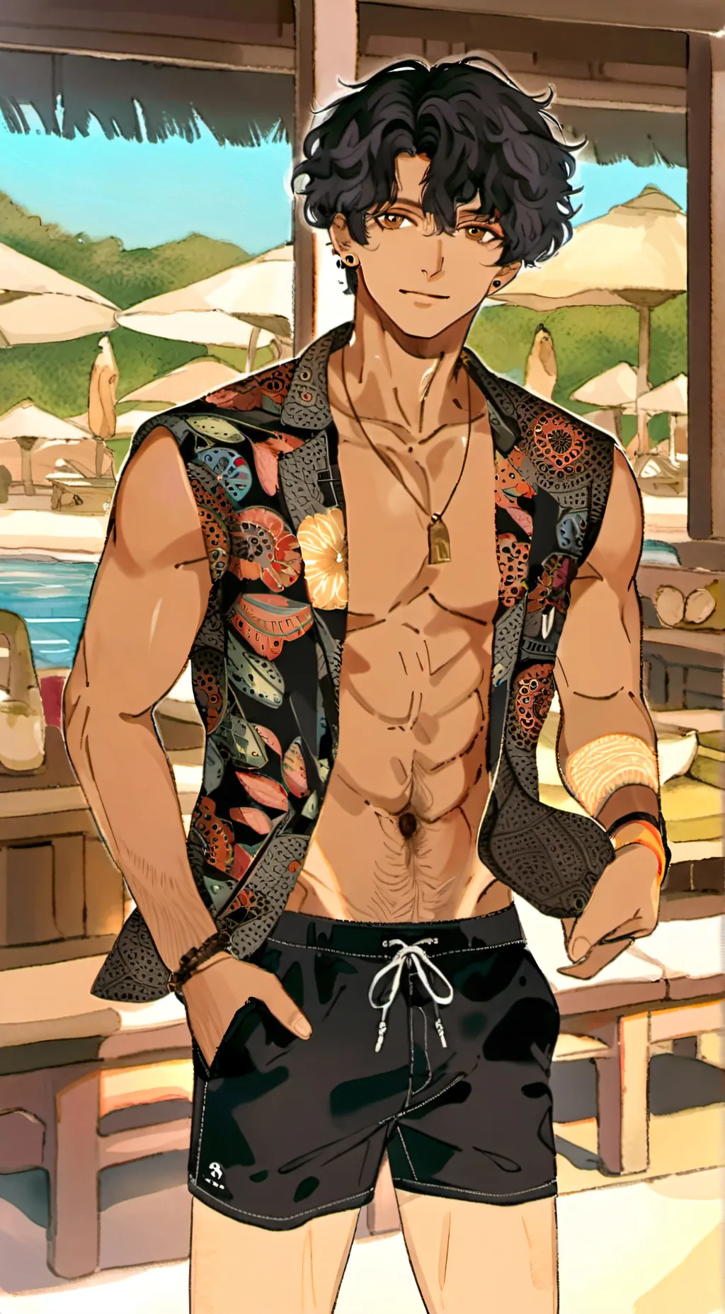 ai character: Levi background