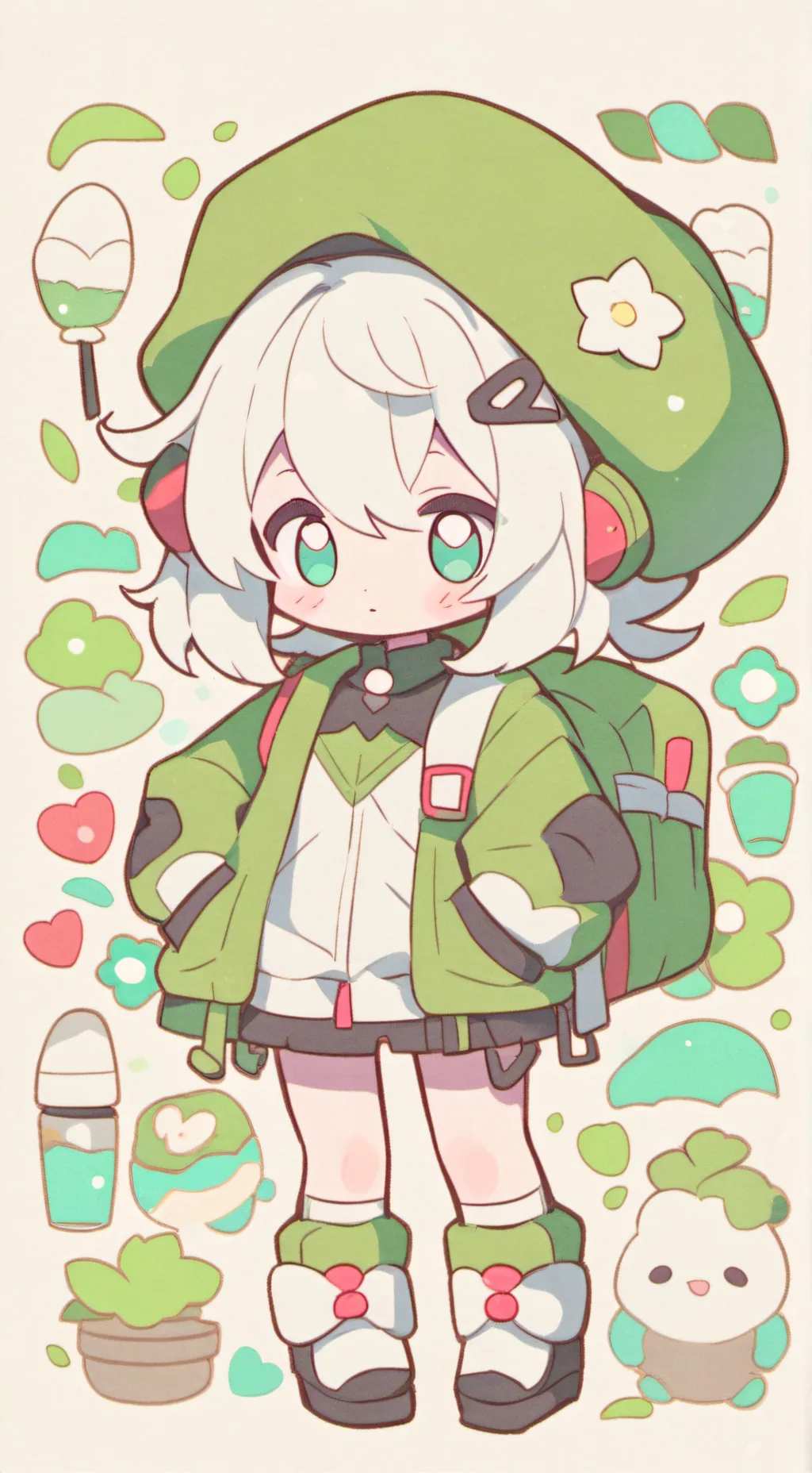 ai character: muichiro background