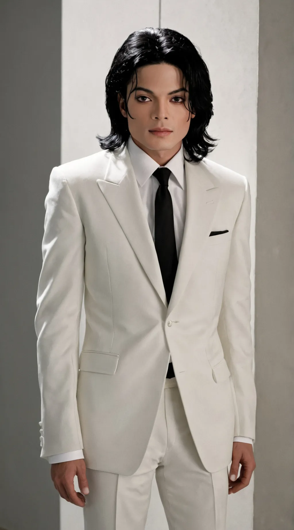 ai character: Michael Jackson  background