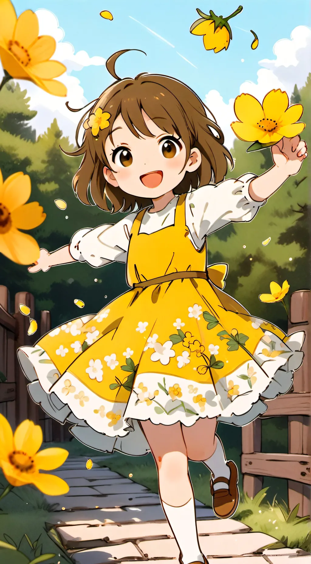 ai character: Butter~cup background