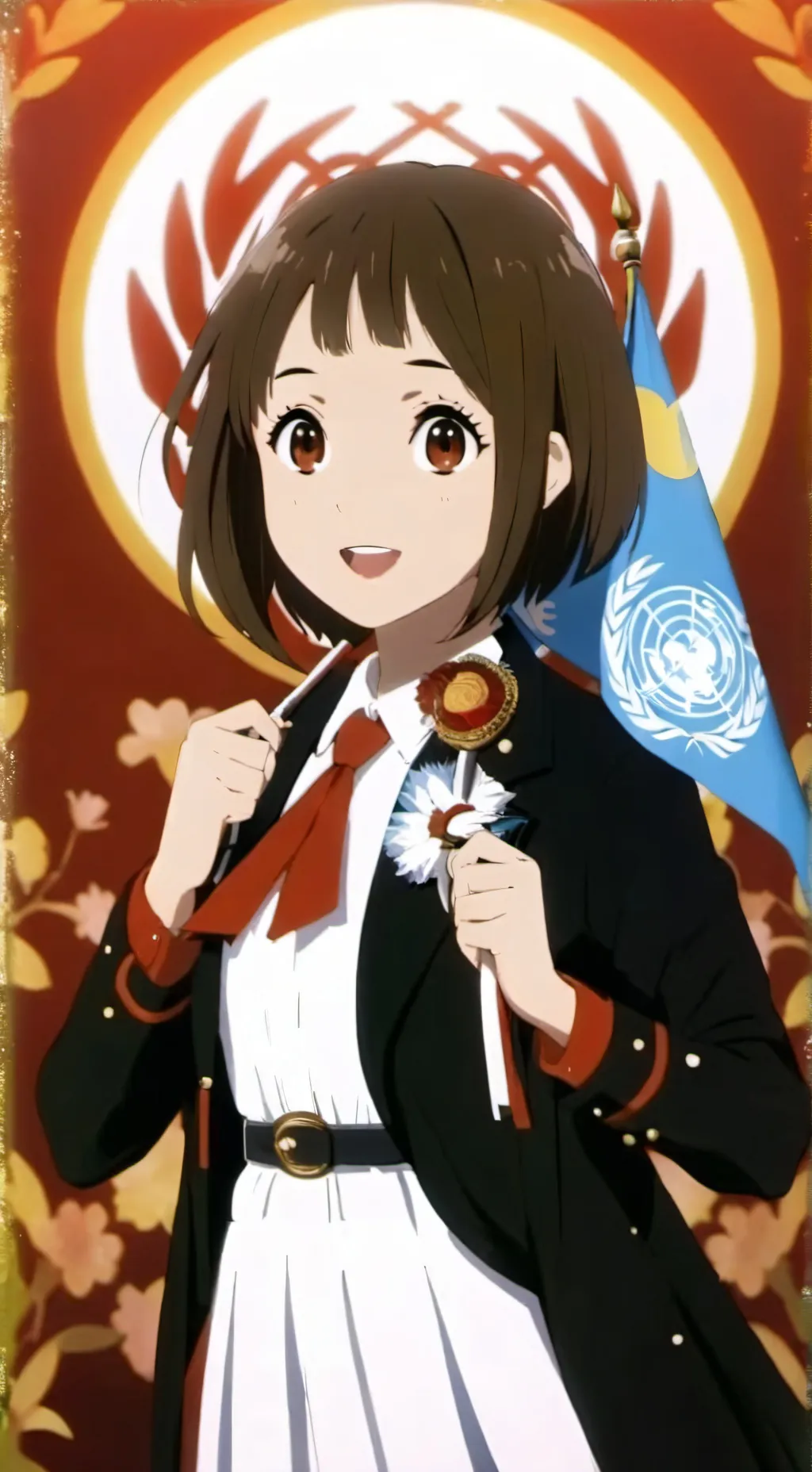 ai character: Country girls  background