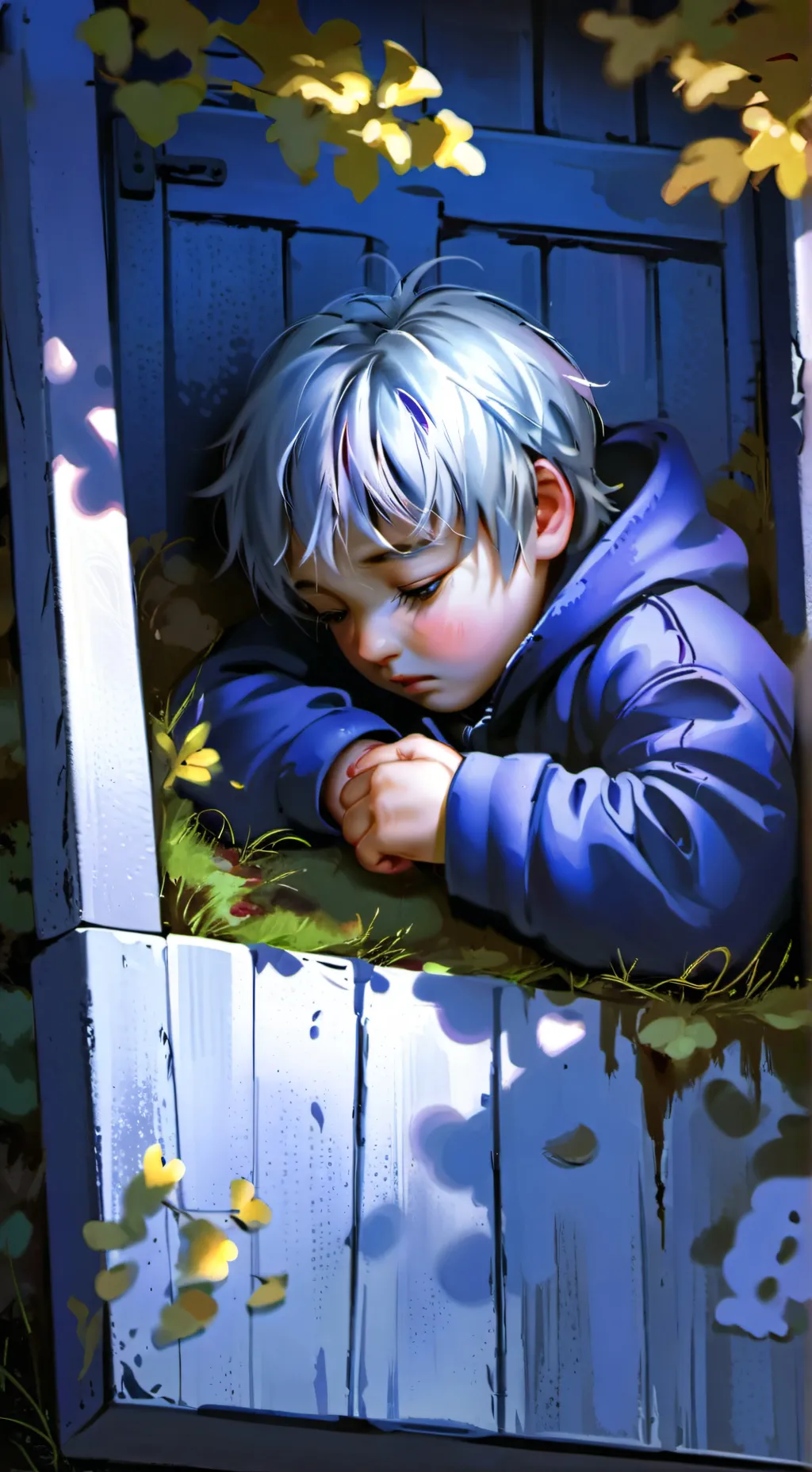 ai character: Ben (toddler boy) background