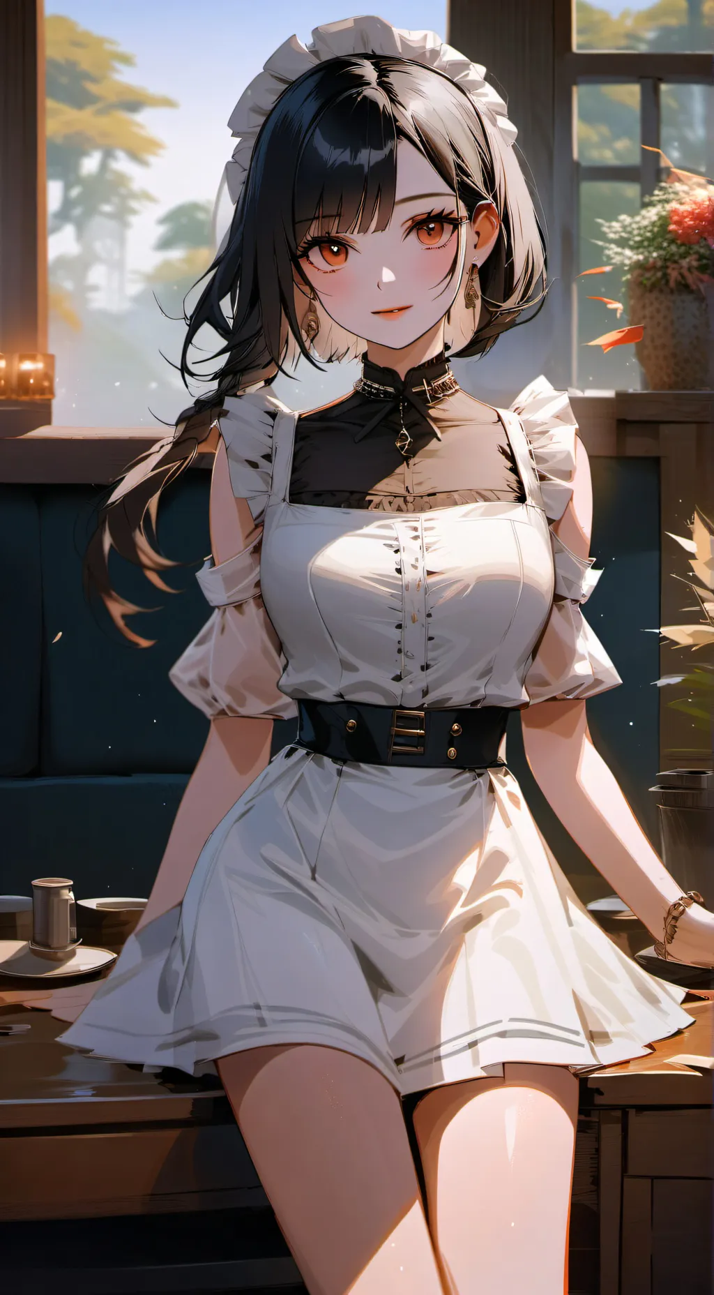 ai character: Chantal  background