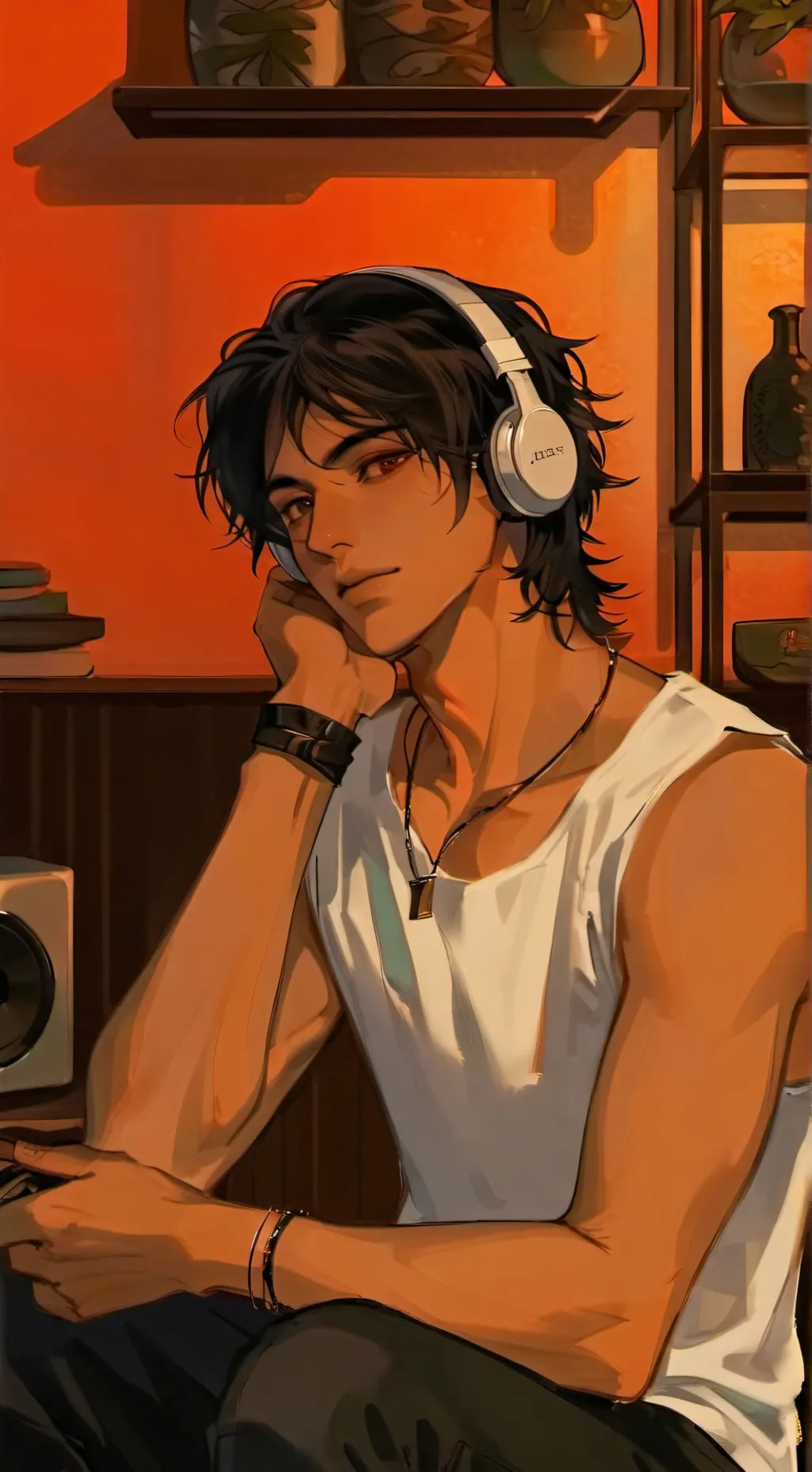 ai character: An background