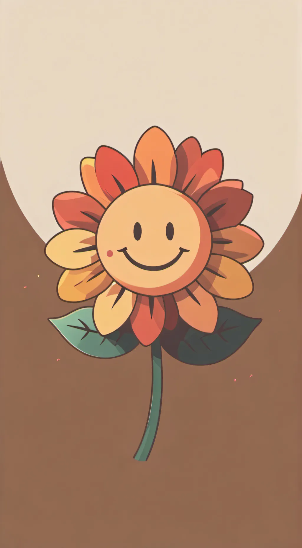 ai character:  dandys world 🌎 background