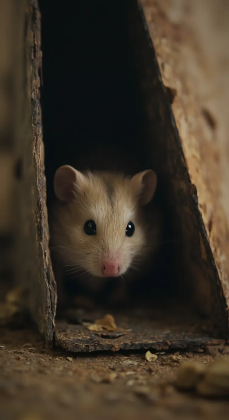 ai character: hamster abandonado background