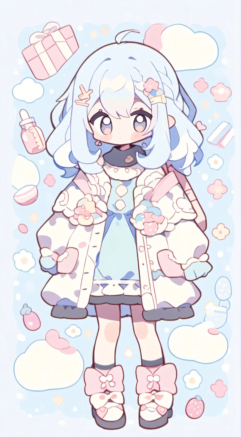 ai character: MHA snaps /remake/ background