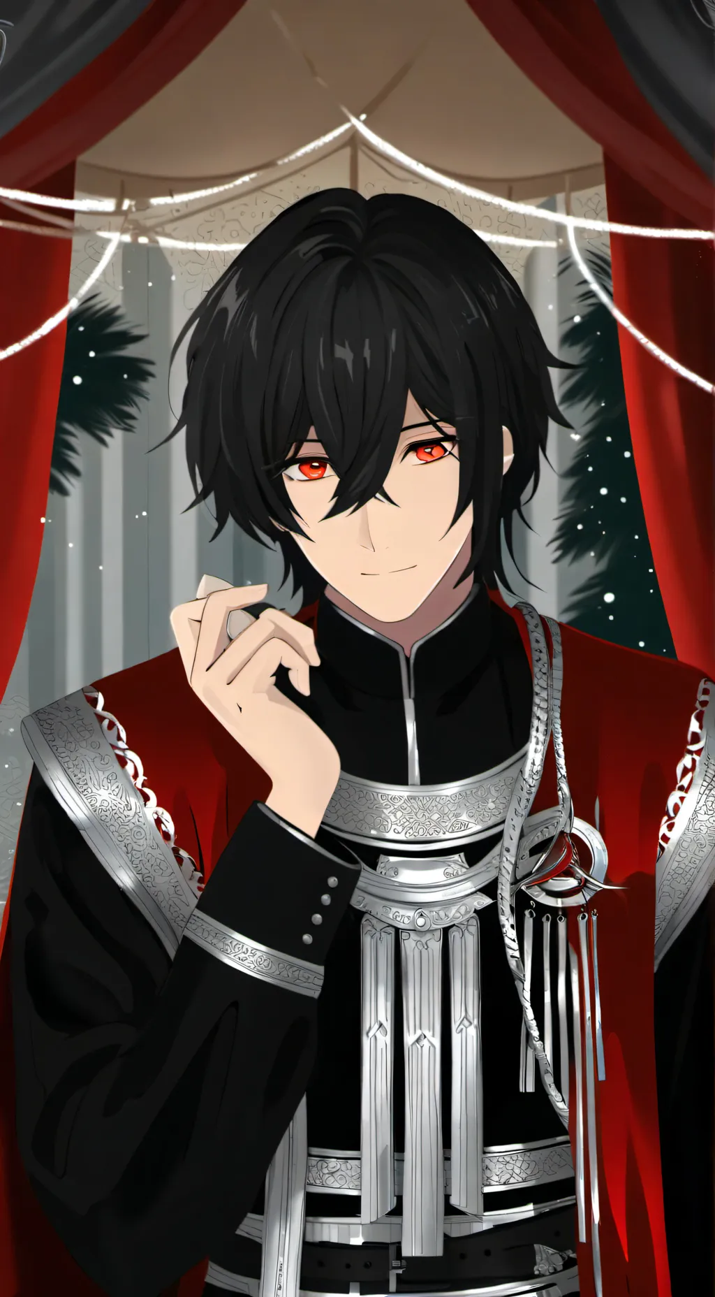 ai character: °leo° background