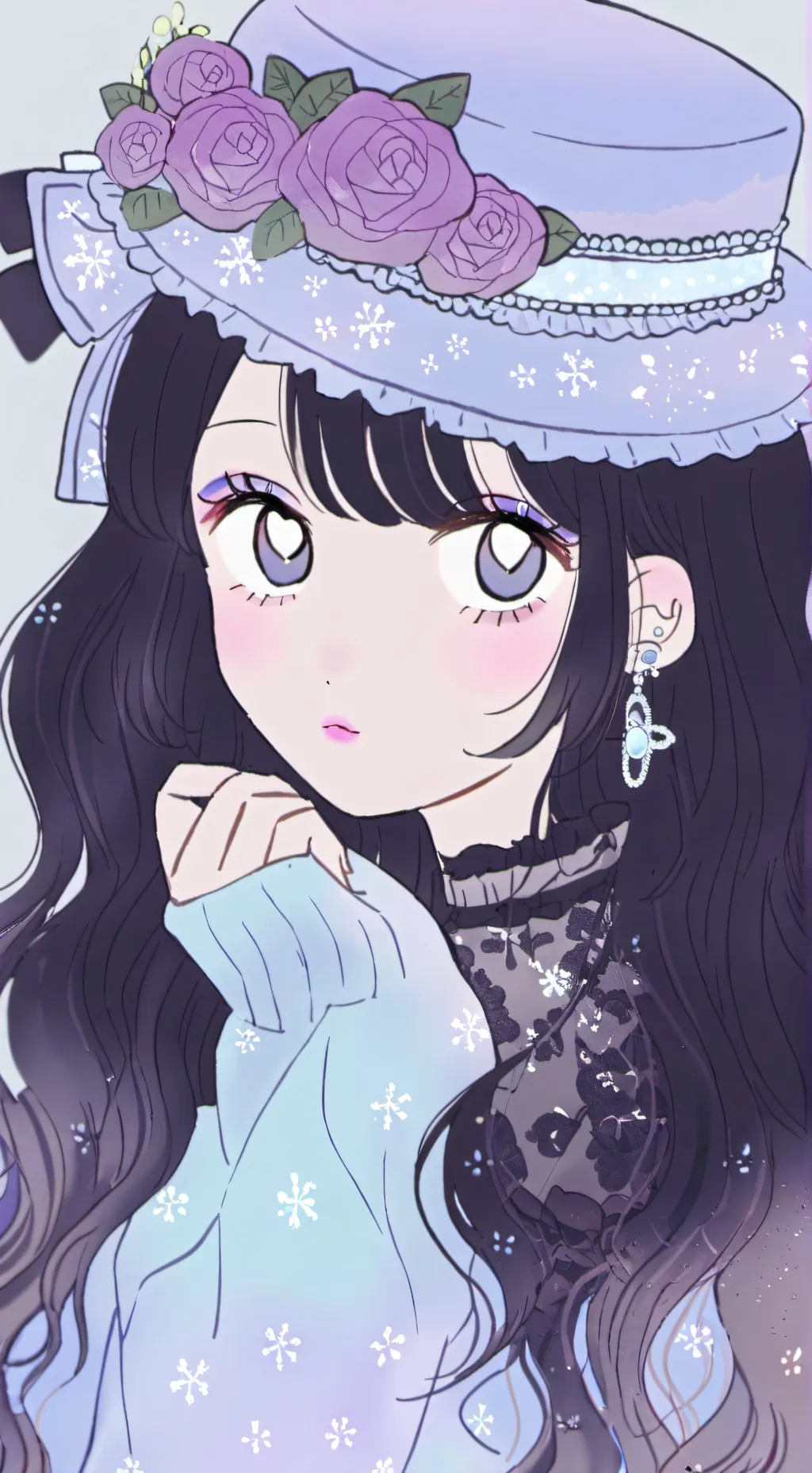 ai character: emma  background