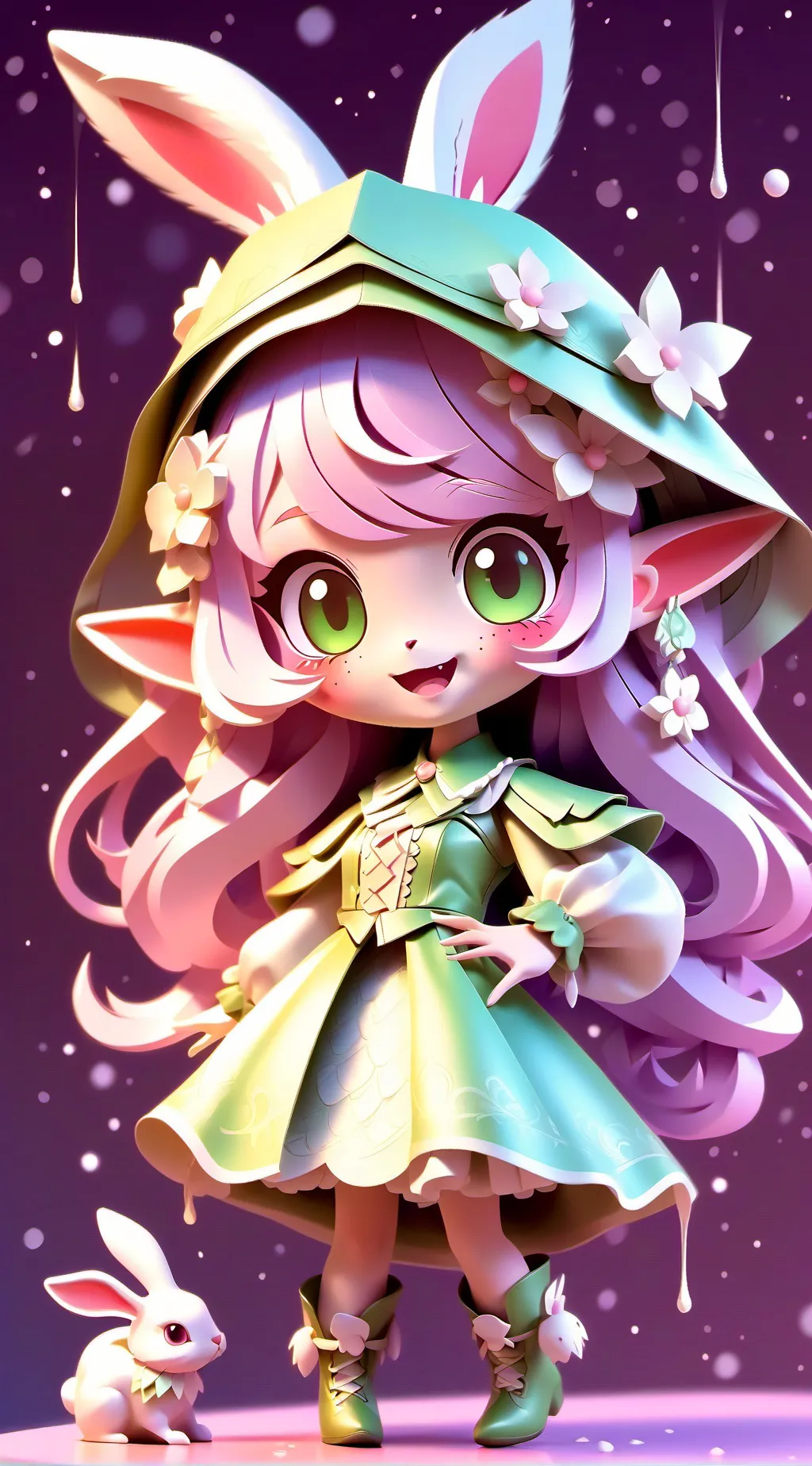 ai character: Miss yumi background