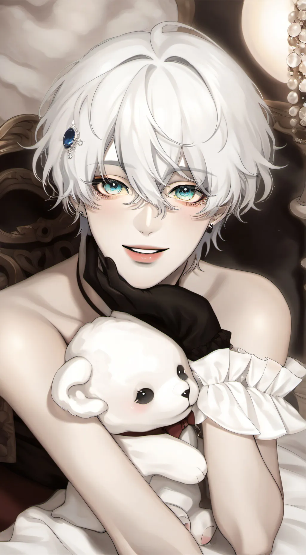 ai character: Ángel  background