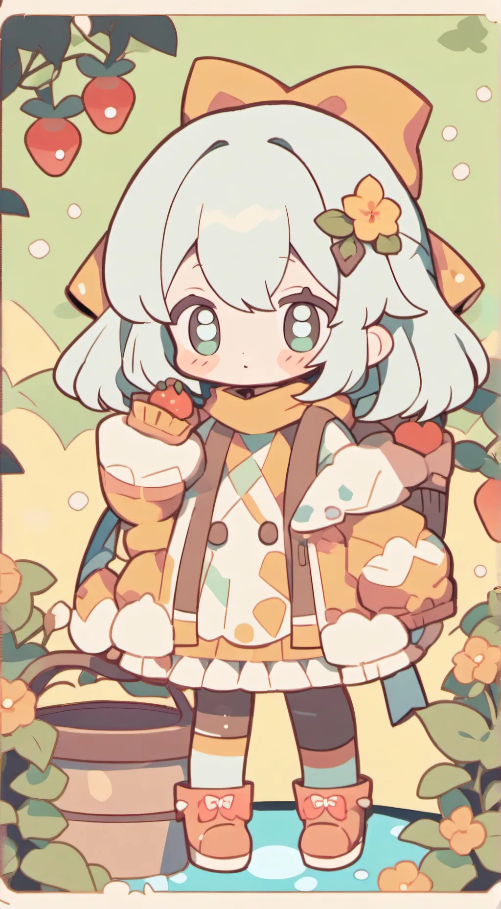 ai character: Fpe grow a garden  background