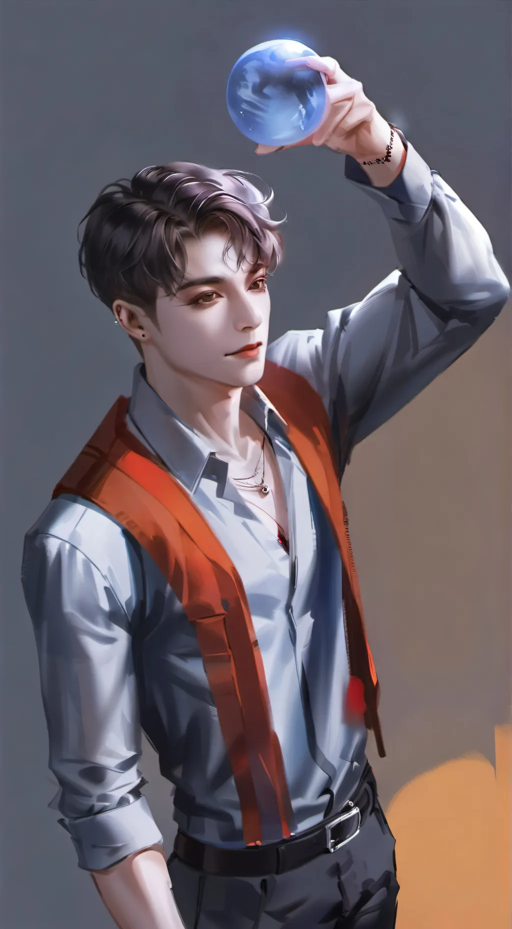 ai character: Caleb  background