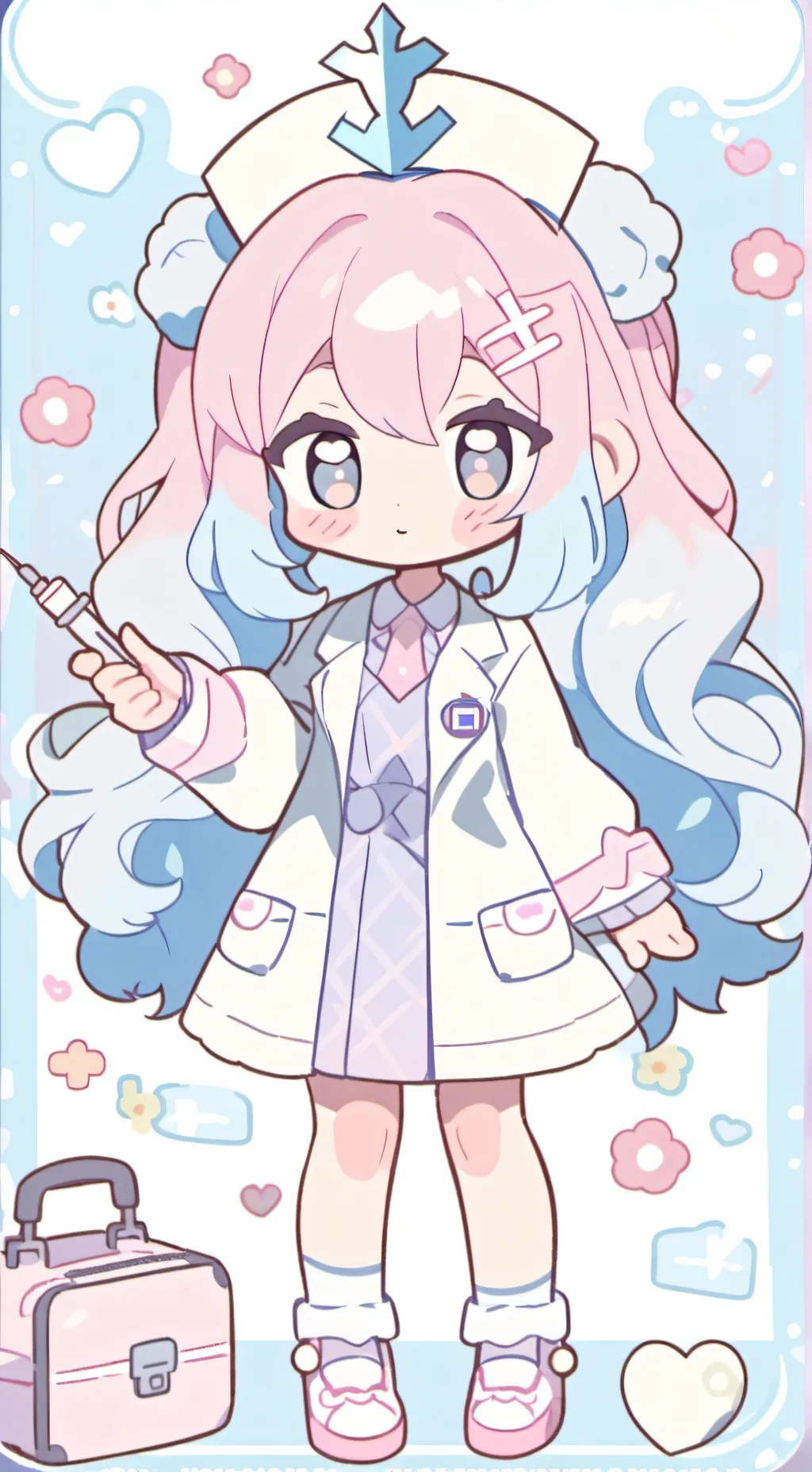 ai character: Yandere med and iv background