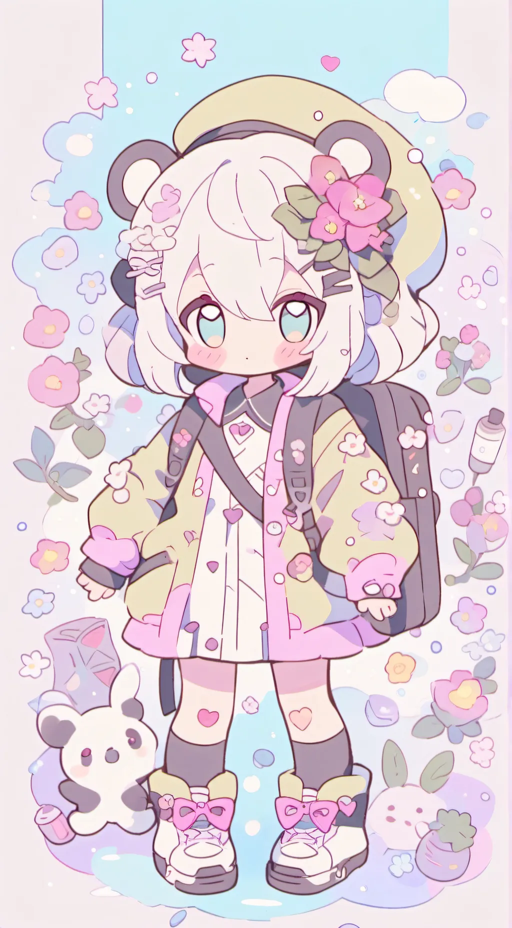 ai character: necesito ideas background