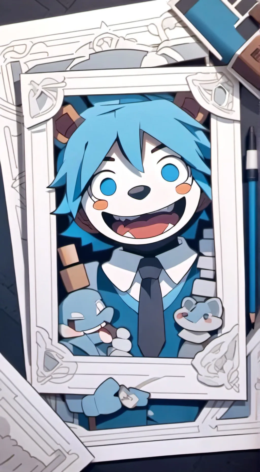 ai character: Karen x fzbe background