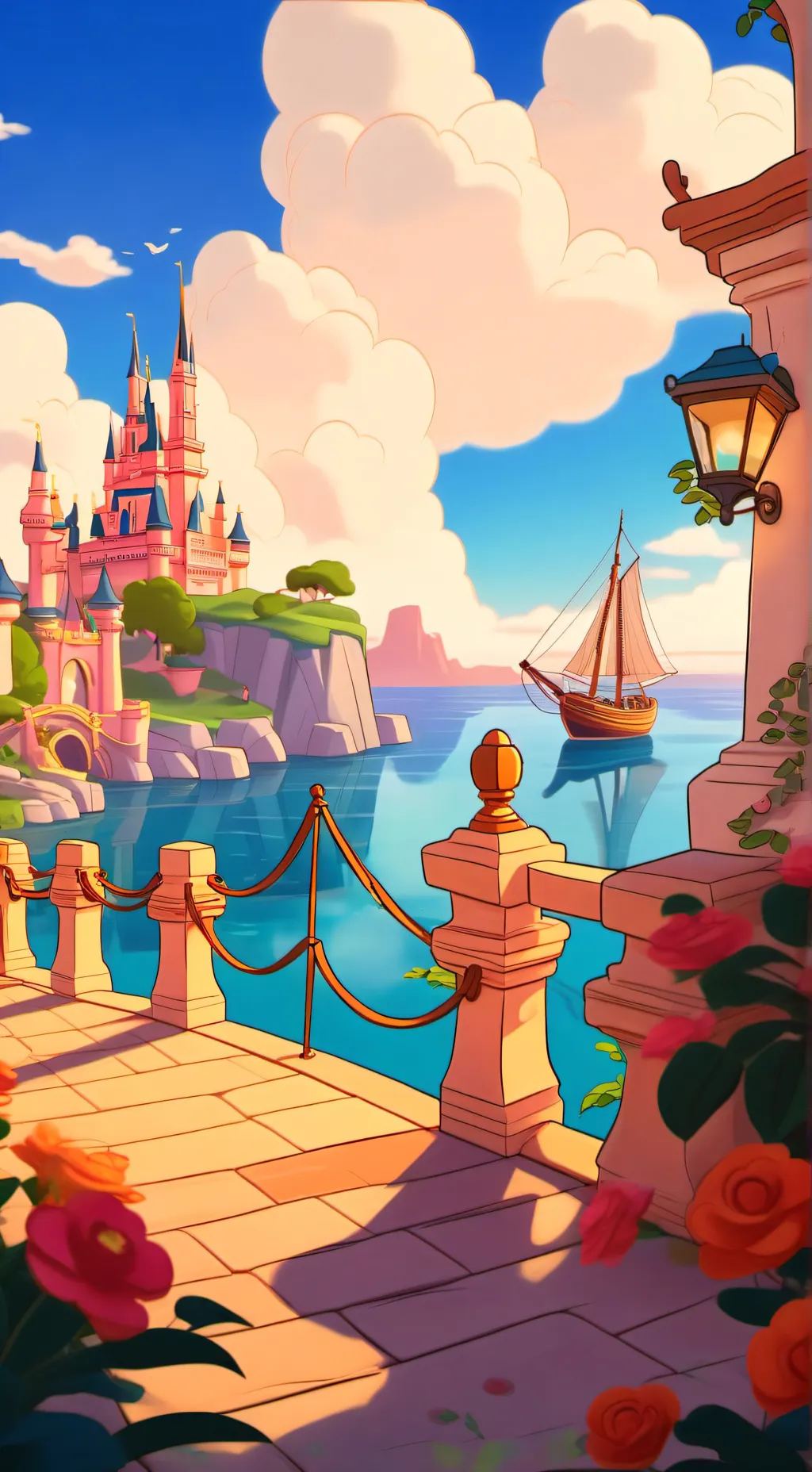 ai character: mha (brush?) background