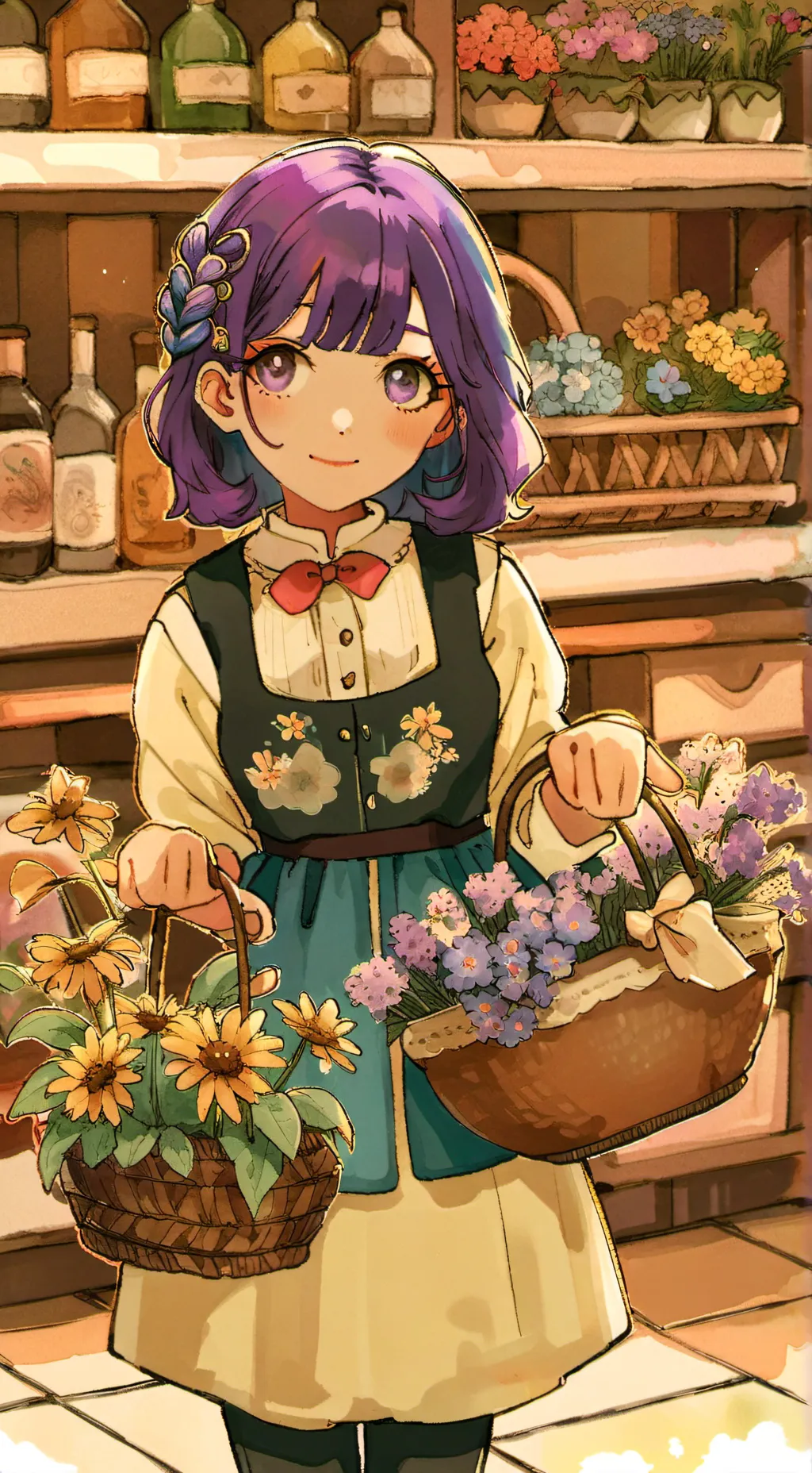 ai character: mha new student  background