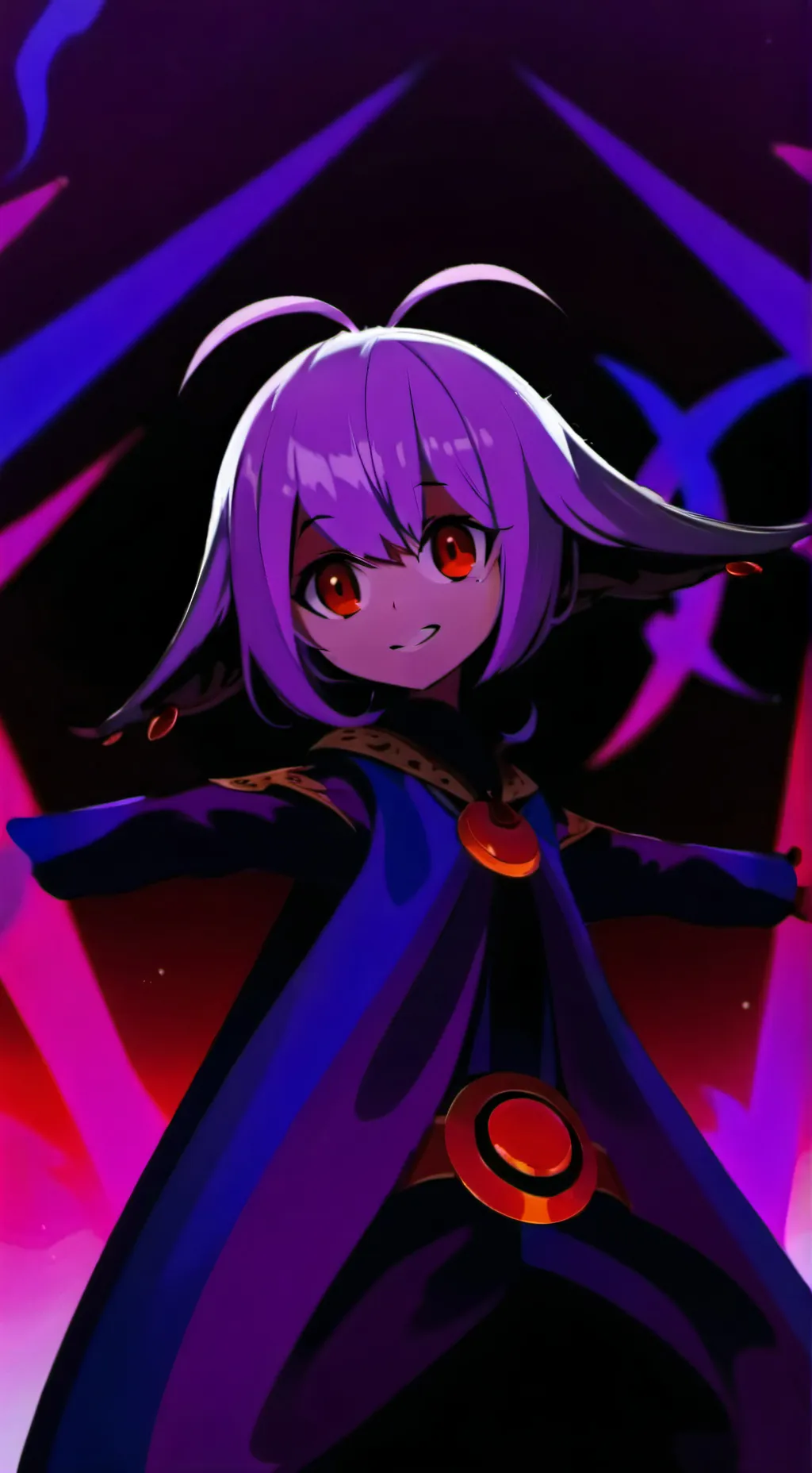 ai character: Bonnfie  background