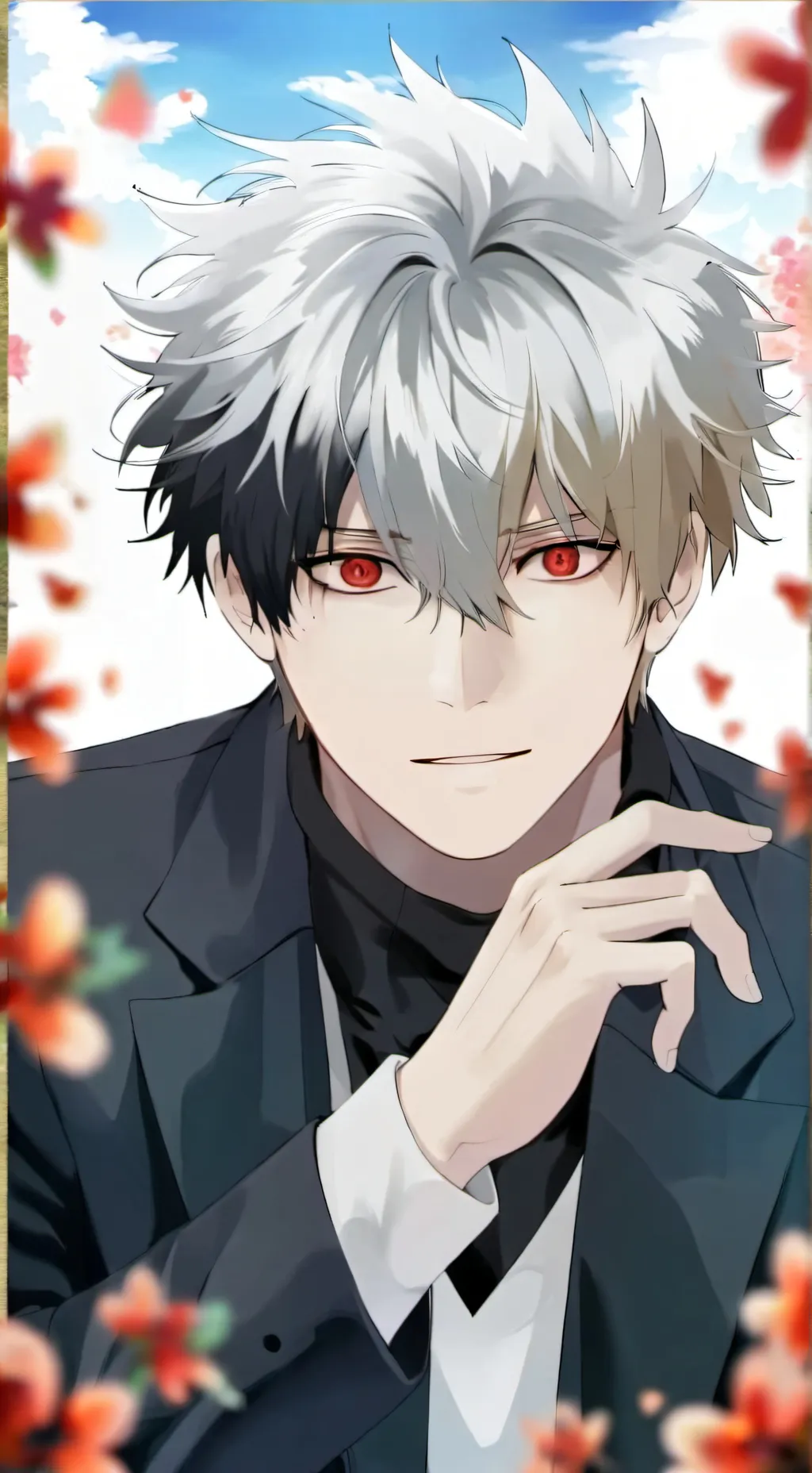 ai character: Bakugo Katsuki  background