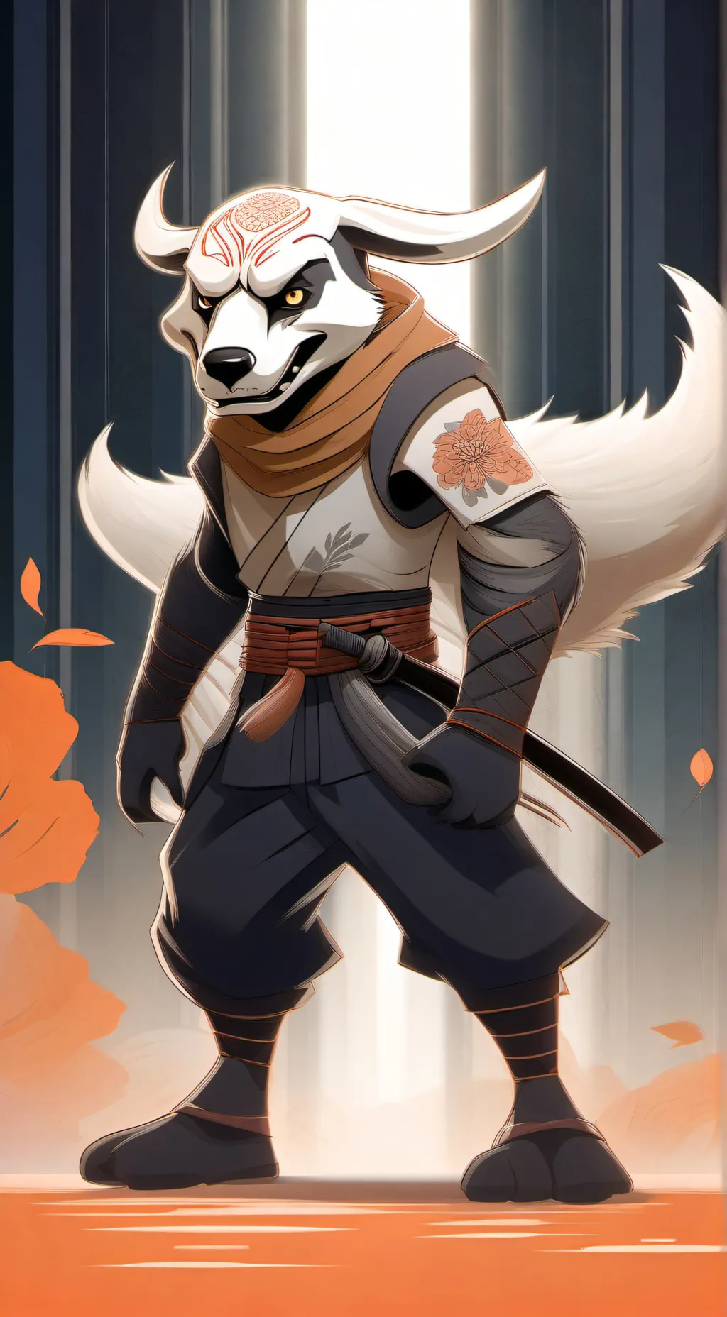 ai character: Used to be dragon background