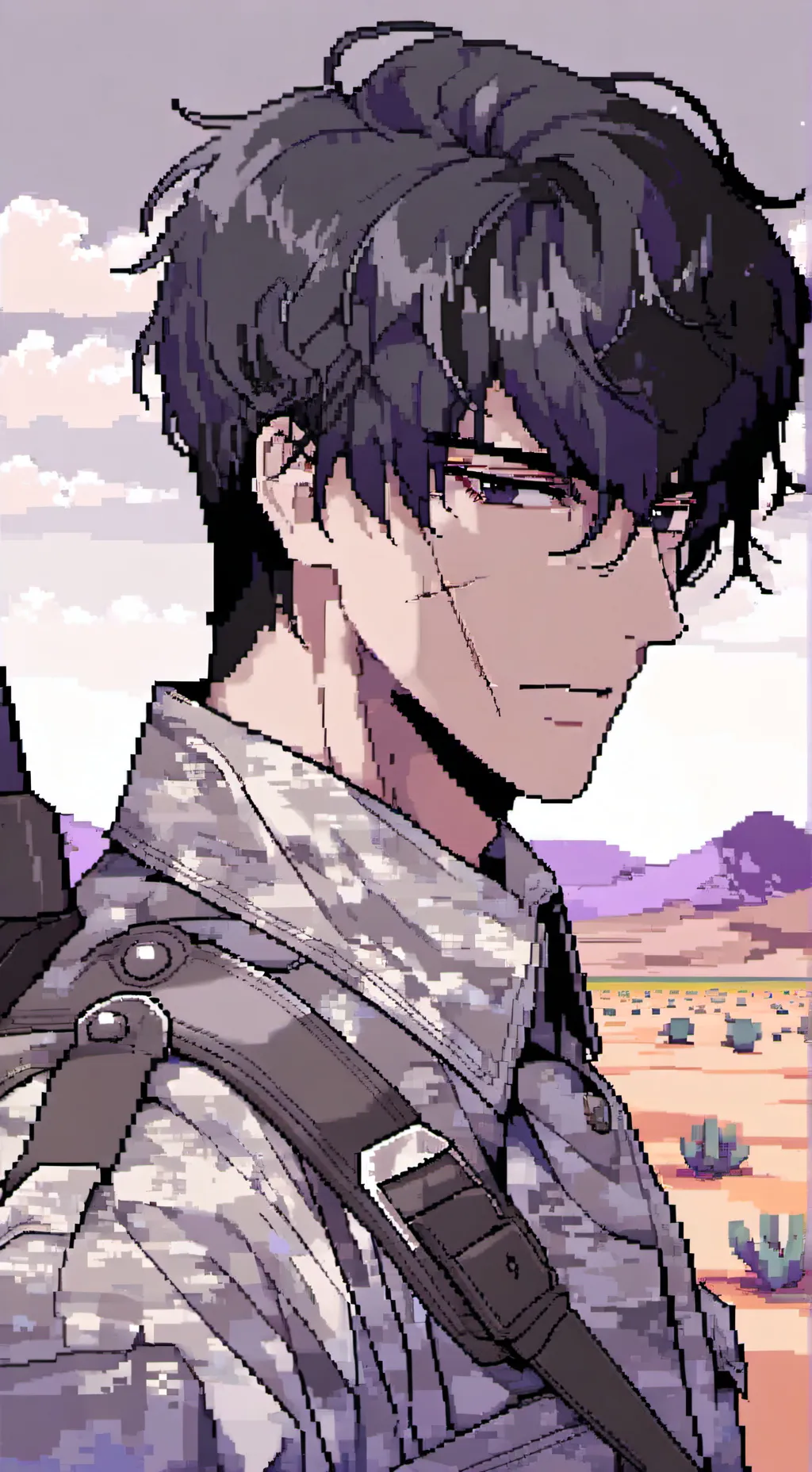 ai character: Sander Blake background