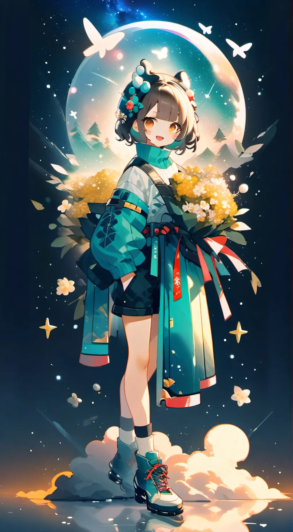 ai character: Elina background