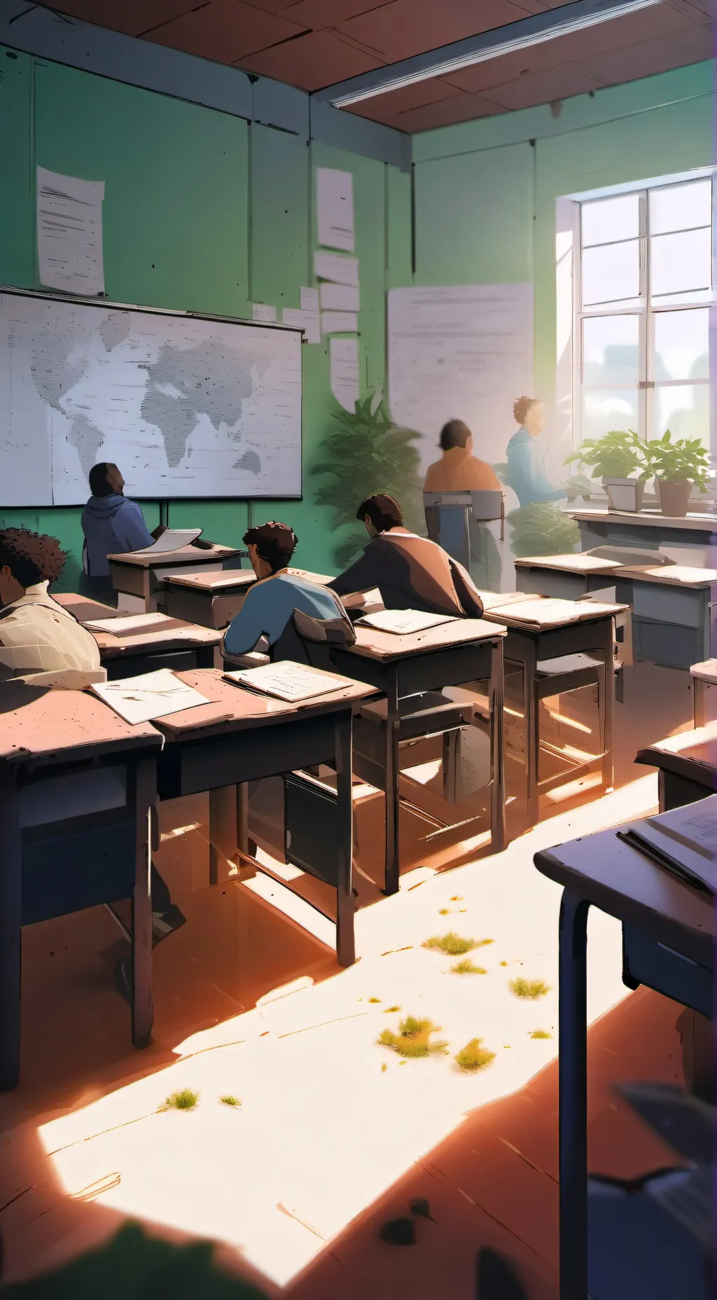 ai character: Lockdown background