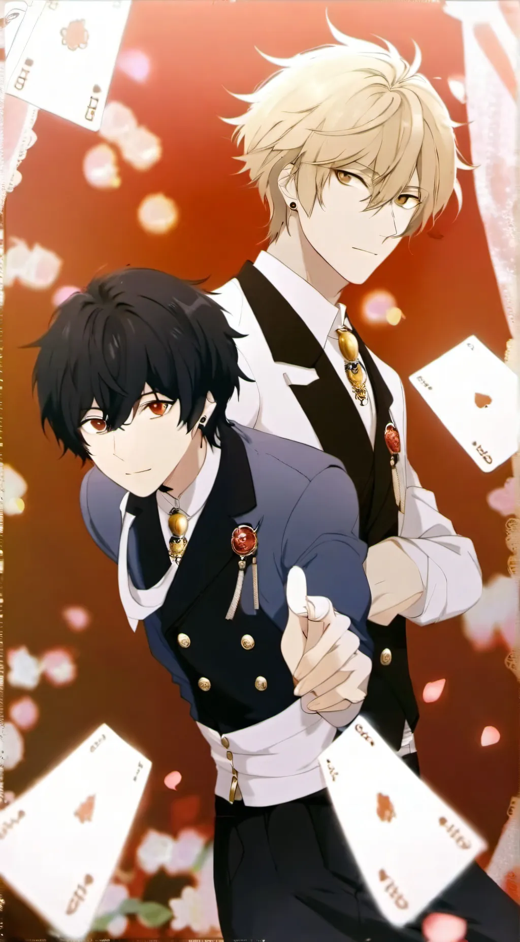 ai character: ✨Liam✨ y 🎀loid🎀 background