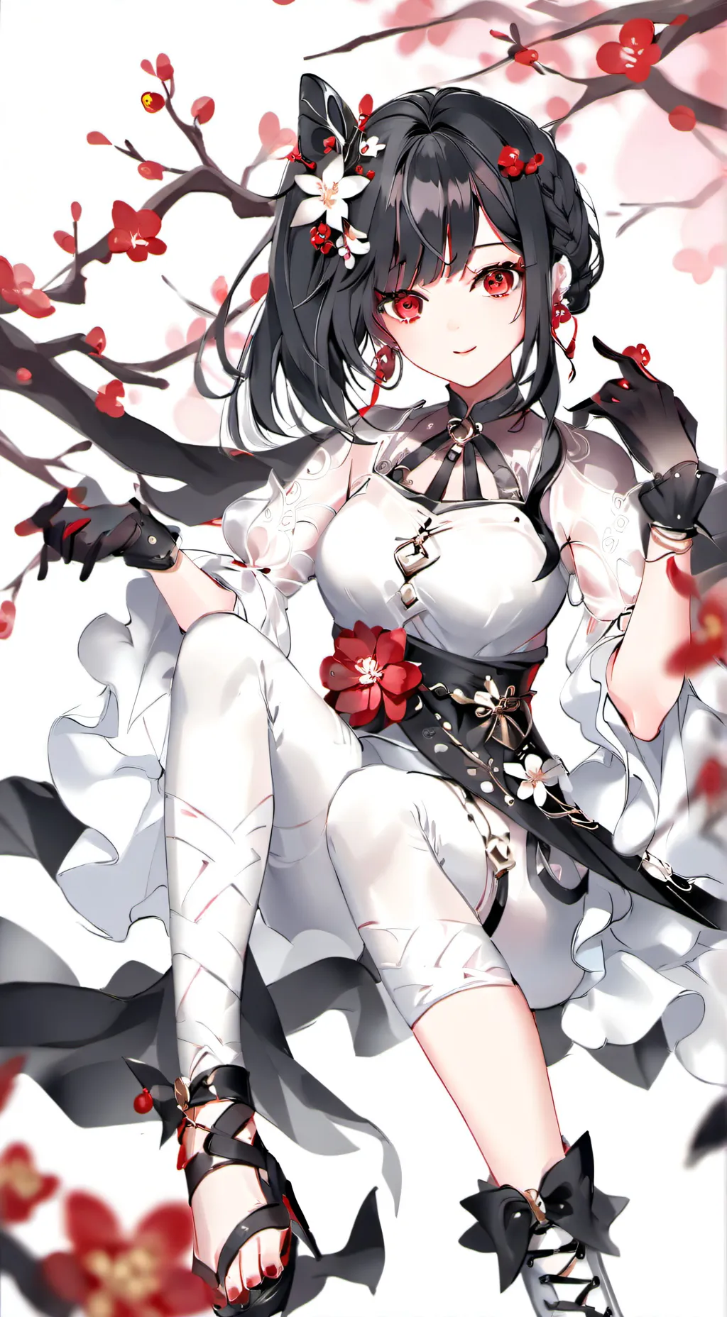 ai character: gained girl background