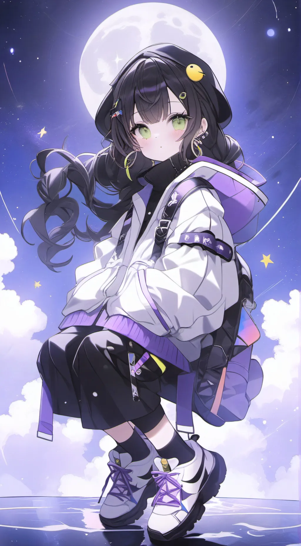 ai character: viola background