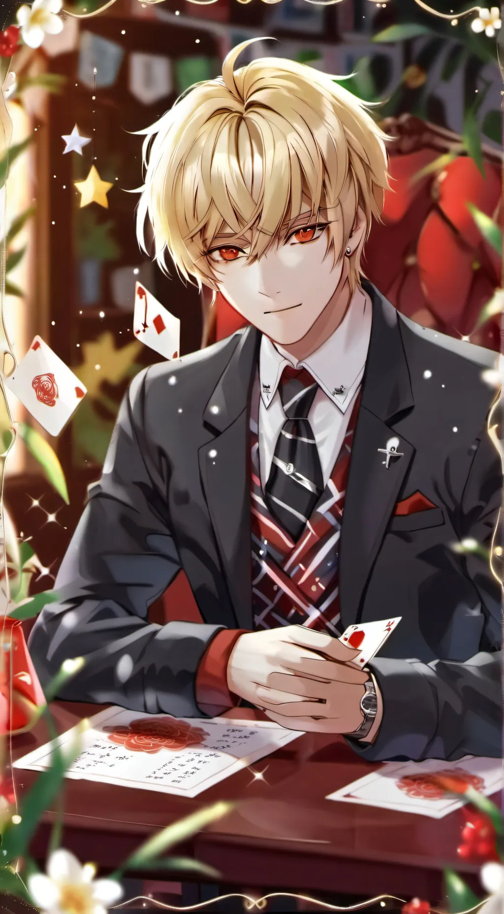 ai character: Evan background