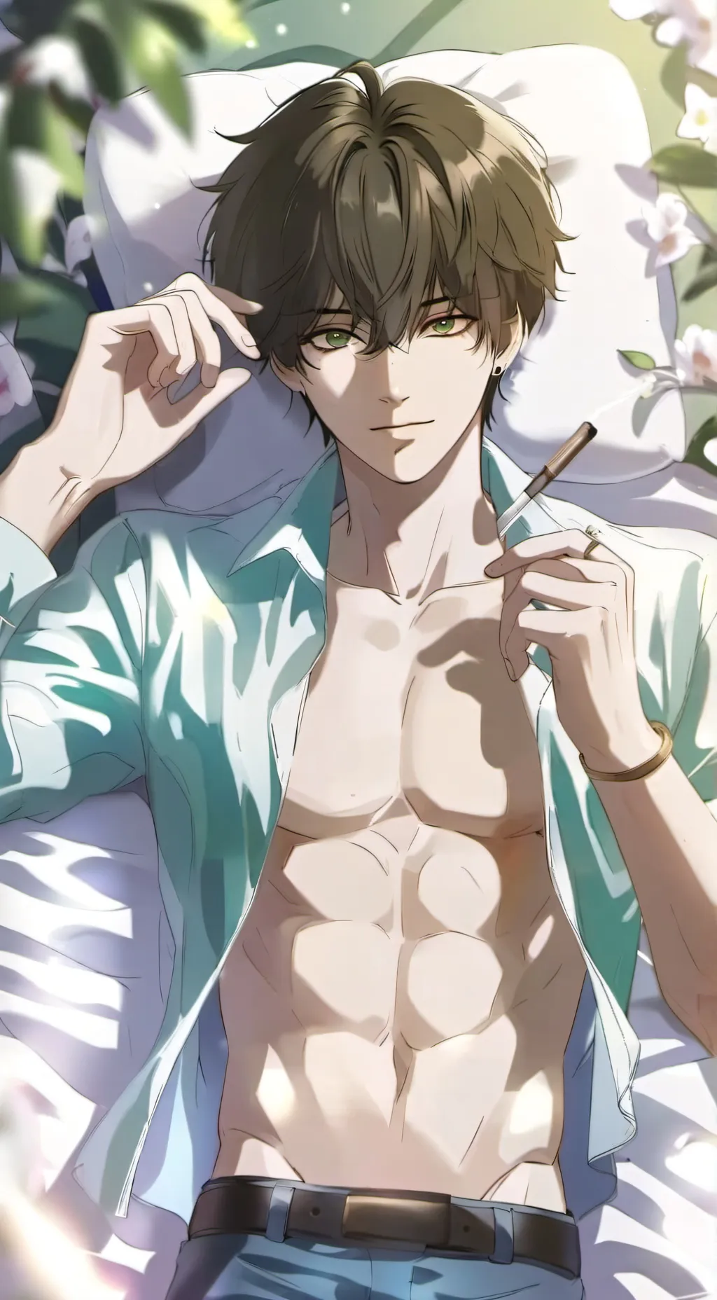 ai character: Damien background