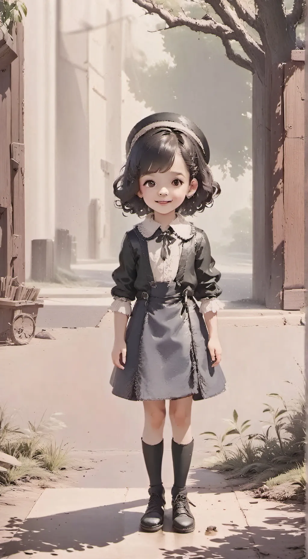 ai character: hayato  background